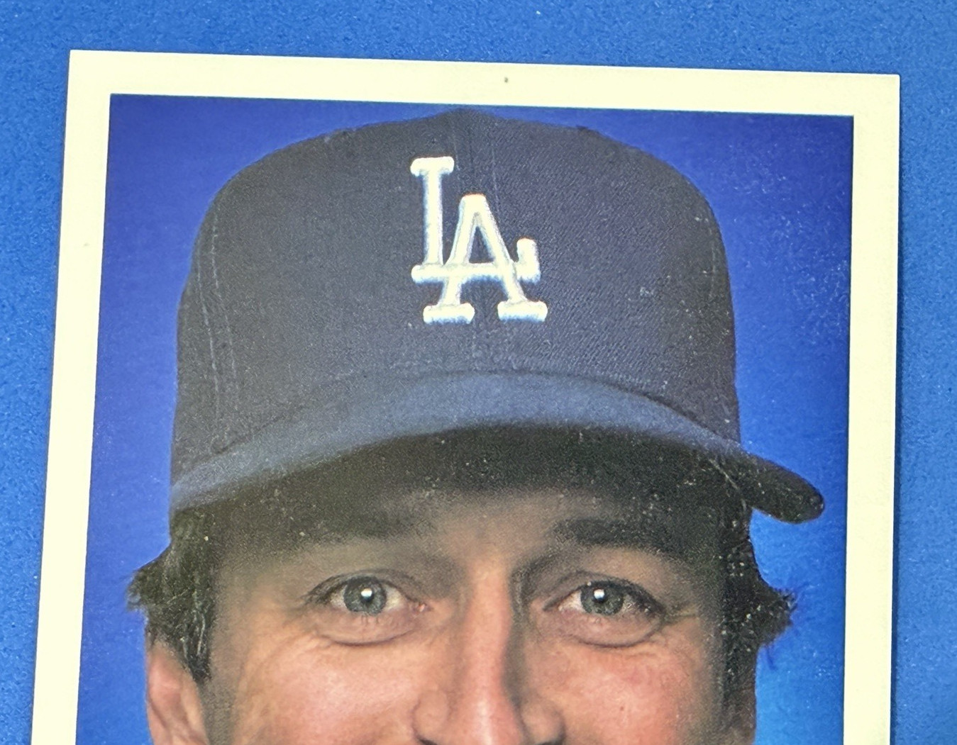 BOB BAILOR ~ Signed/Autographed 3.5×5.25 Postcard ~ Los Angeles Dodgers ~ No COA