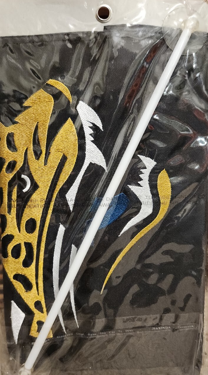 NFL Jacksonville Jaguars Set of 3 Garden Window Flags 15×10.5 Party Animal NIP