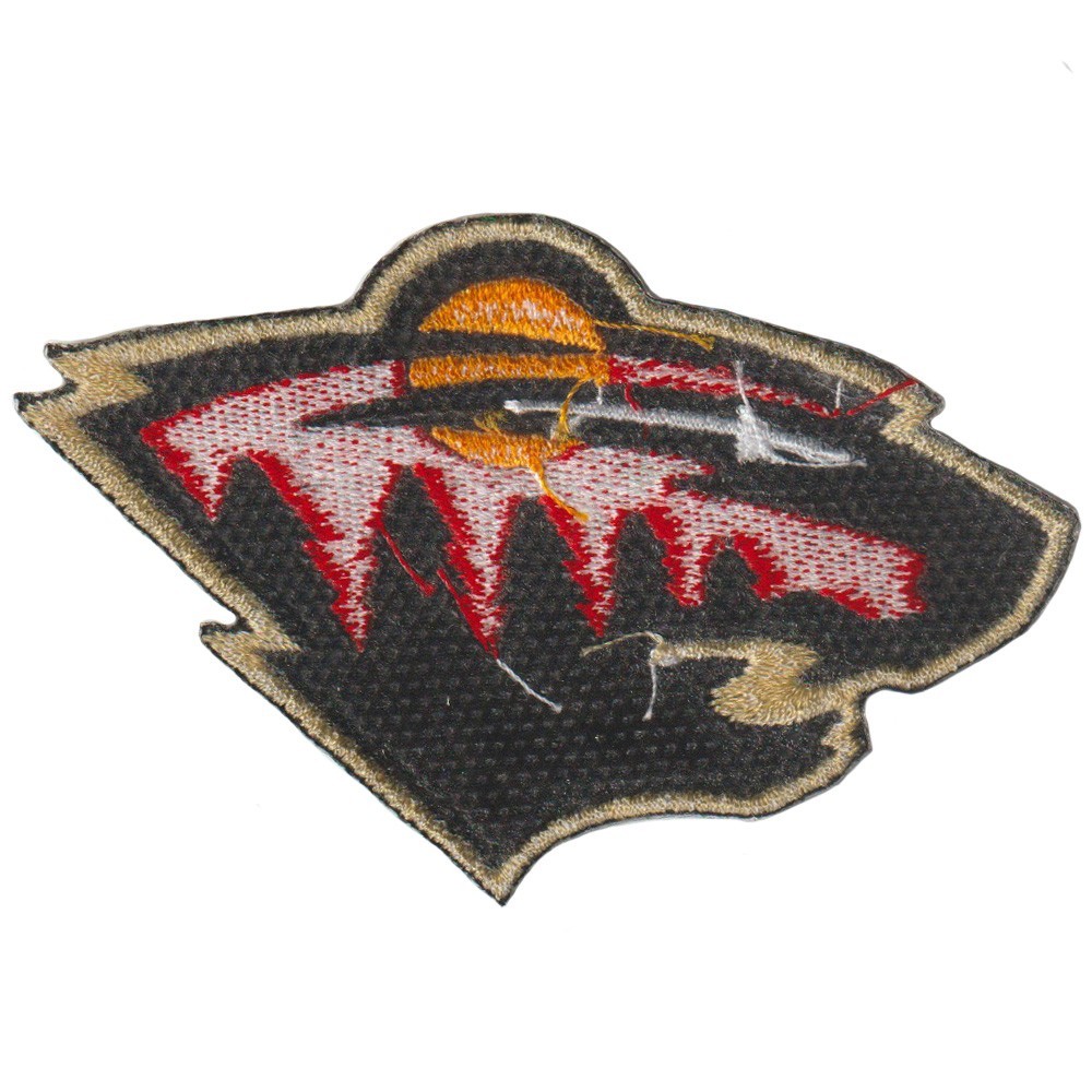 Wholesale Minnesota Wild Ice Hockey Logo Size 3.3 in x 2.8 in Sew Iron On Patch