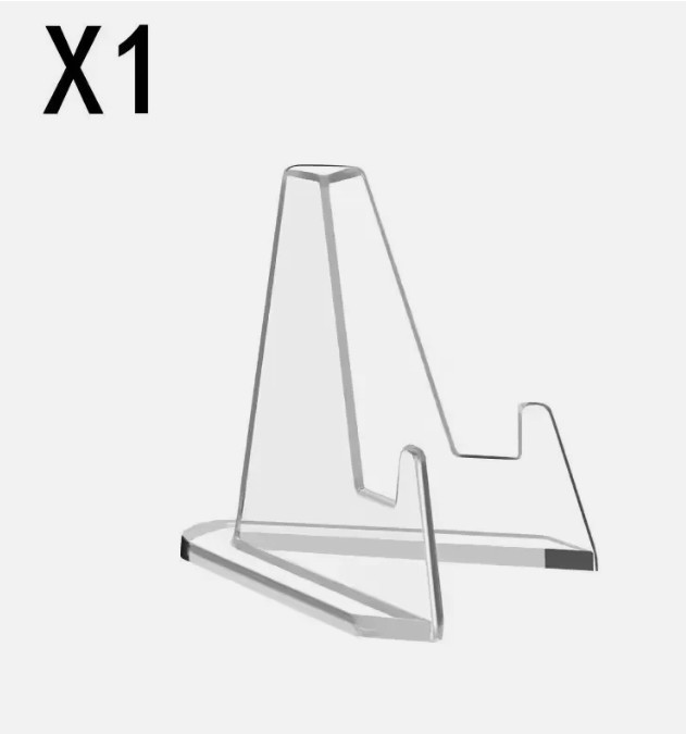 1-30Pcs Pack Clear Card Stands, Arcylic Card Display for Sports Graded