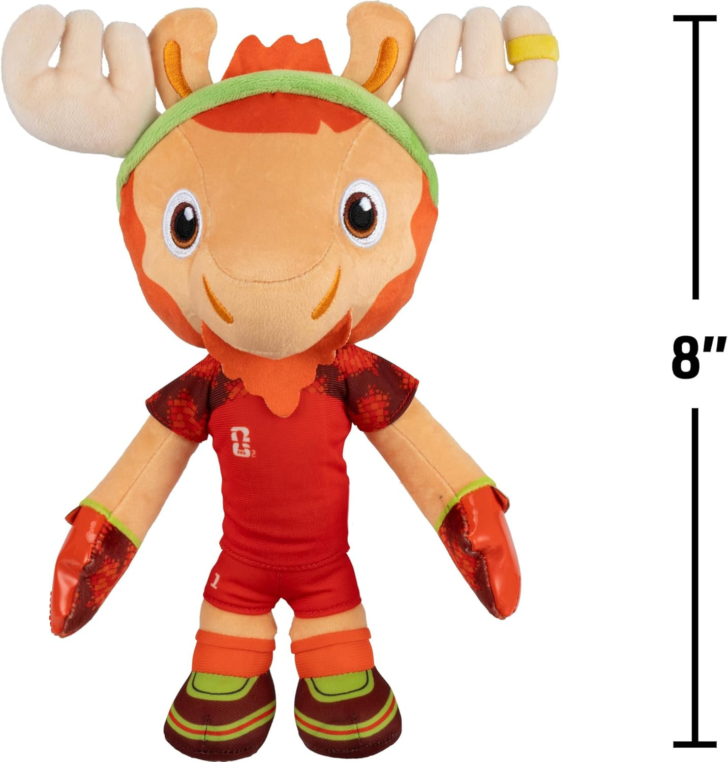 FIFA� World Cup 2026 Canada 8-Inch Plush – Official Maple� the Moose Mascot with