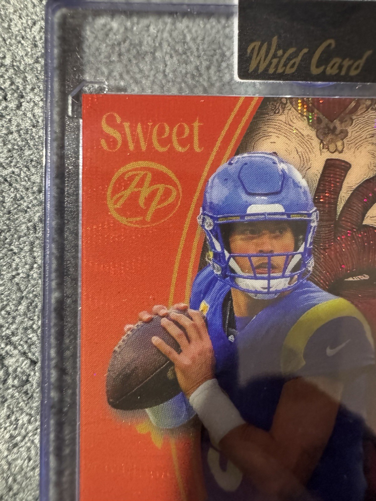 Wild Card 2026 Wild Art Sweet Matthew Stafford 1/1 #SWWAVa1-MS