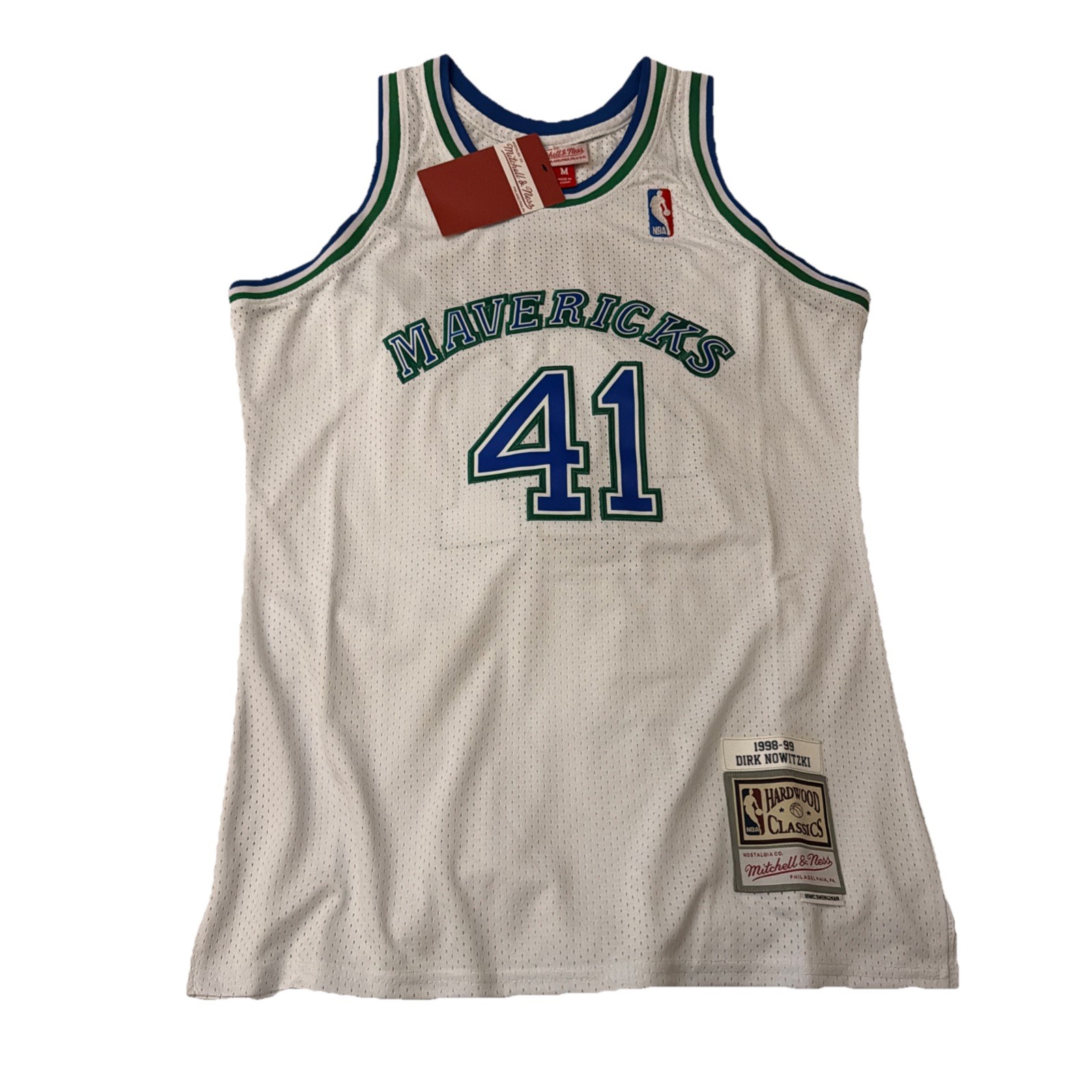 Dirk Nowitzki Dallas Mavericks Jersey 1998-1999