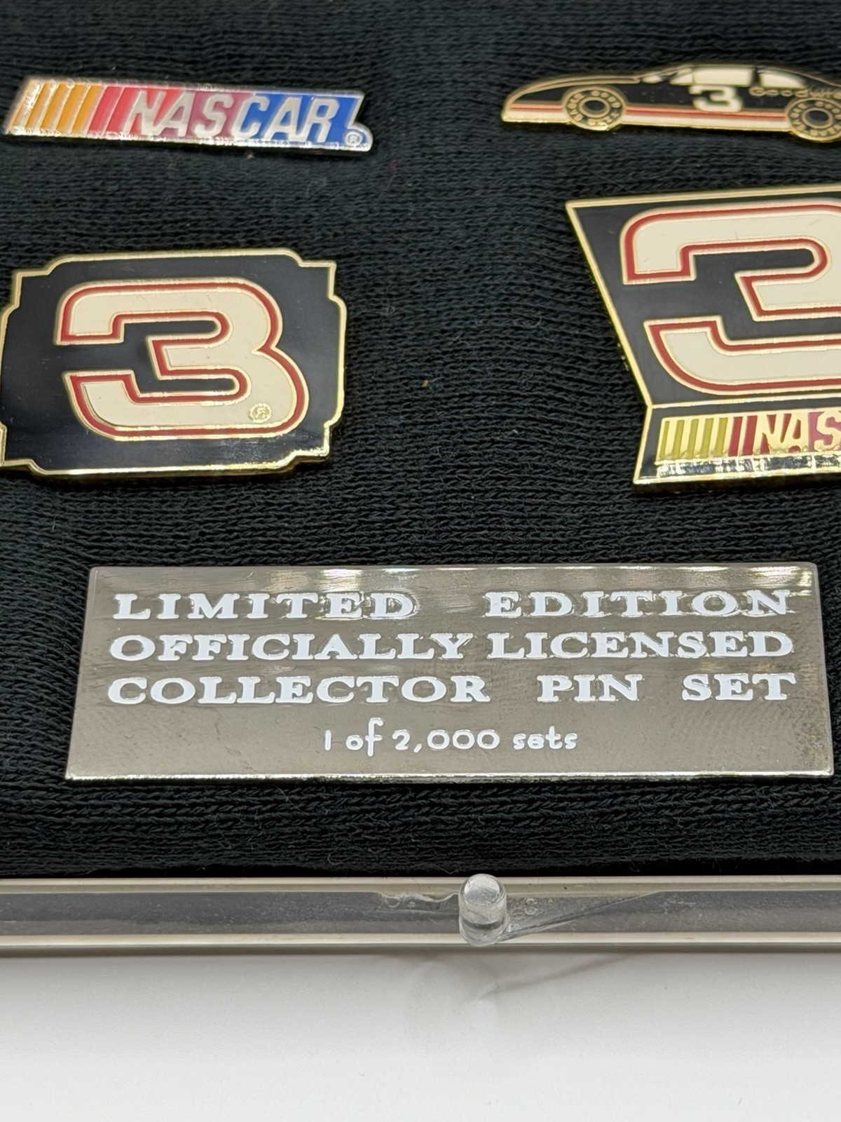 Dale Earnhardt Sr #3 NASCAR Limited Edition Collectible Pin Set 1 Of 2000 Sets