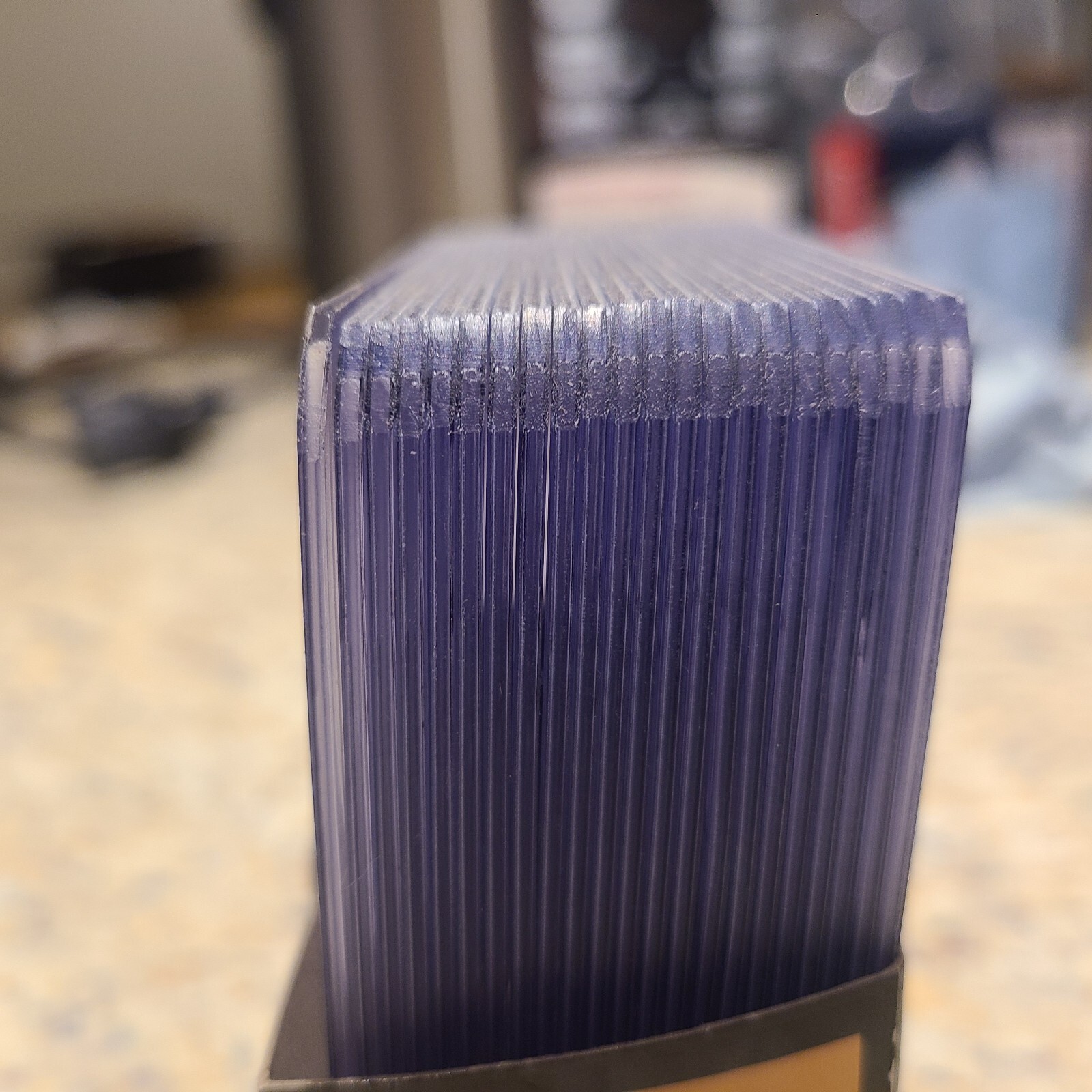 Cardboard GOLD Rigid Plastic holders for the serious collector