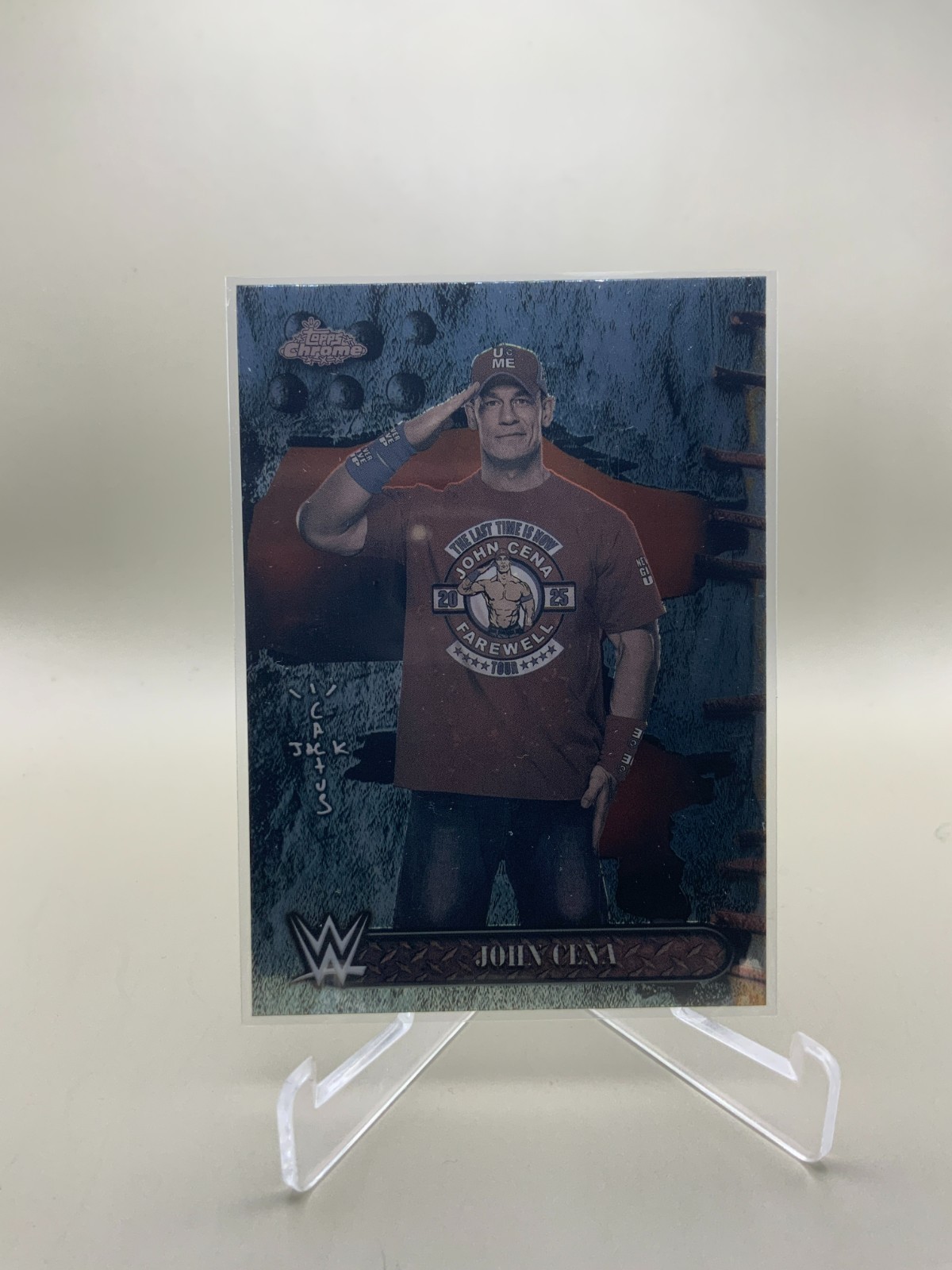 2025 Topps Chrome x Cactus Jack WWE – Base Set #1-100 + Inserts /Buy 3 Ship Free