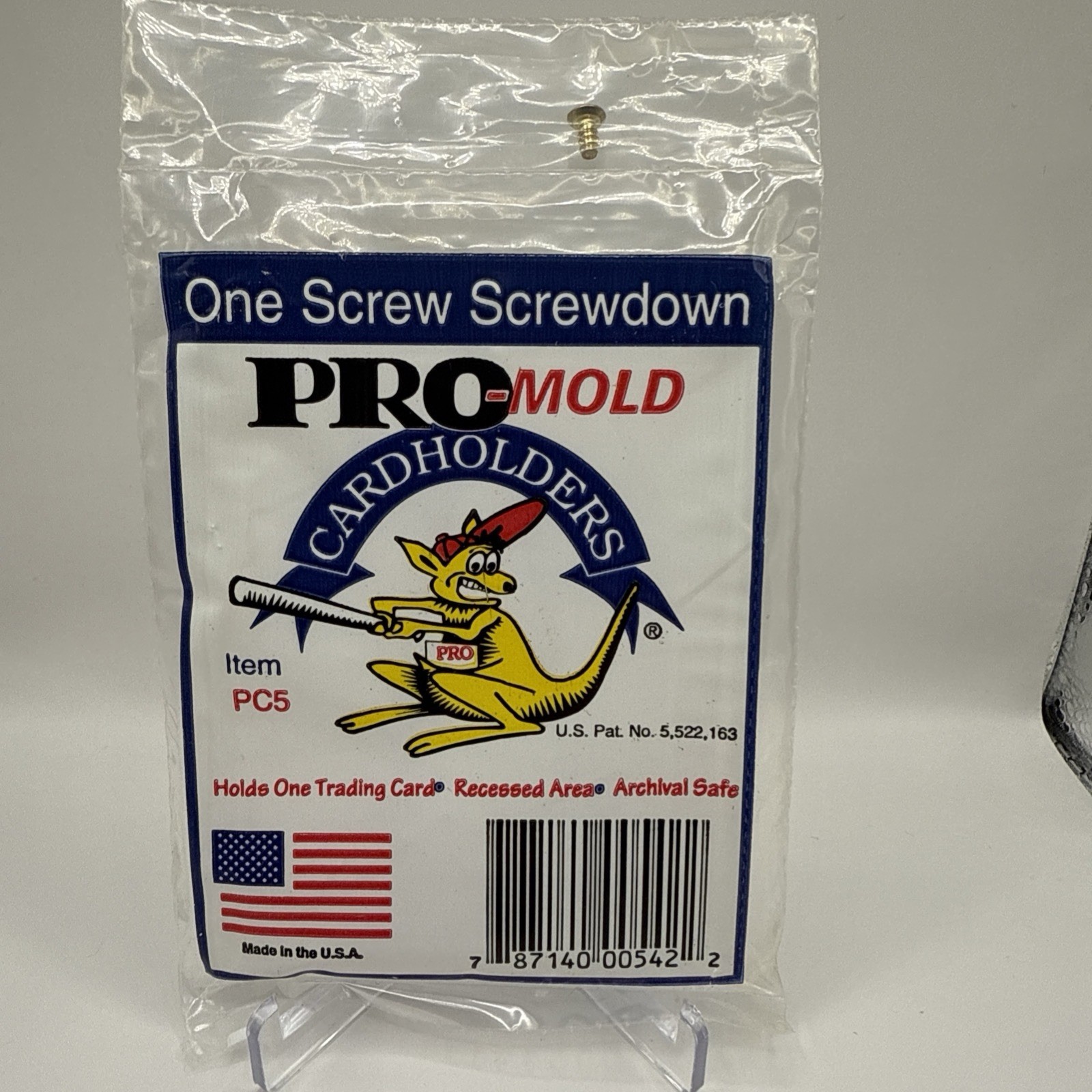 Pro-Mold Cardholders, (7) Count Lot, One- Screw Screwdown, Item #PC5
