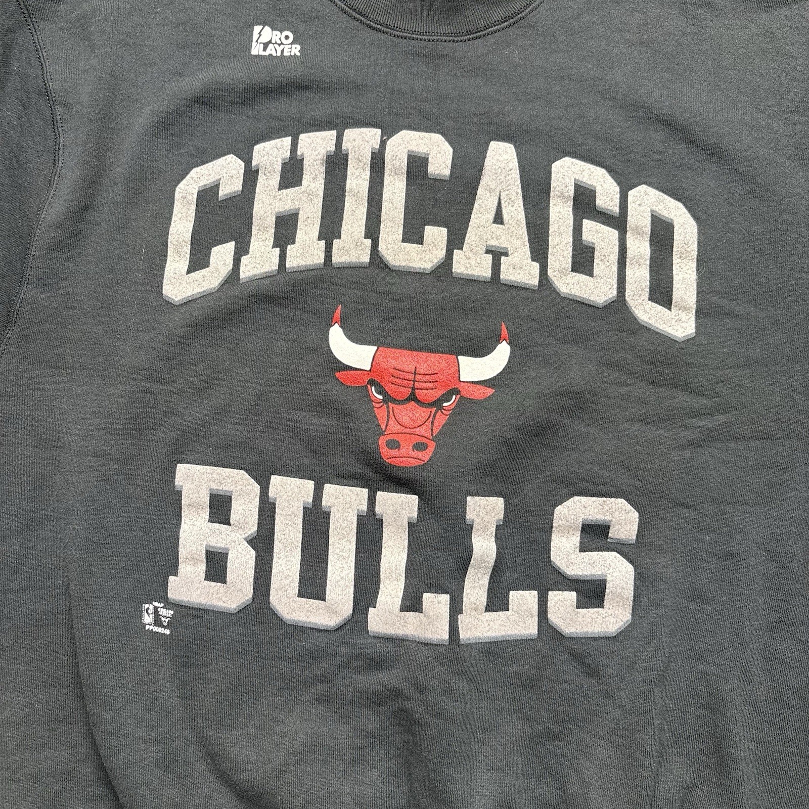 Vintage Chicago Bulls Pro Player Crewneck Sweatshirt Mens XL NBA Made in USA