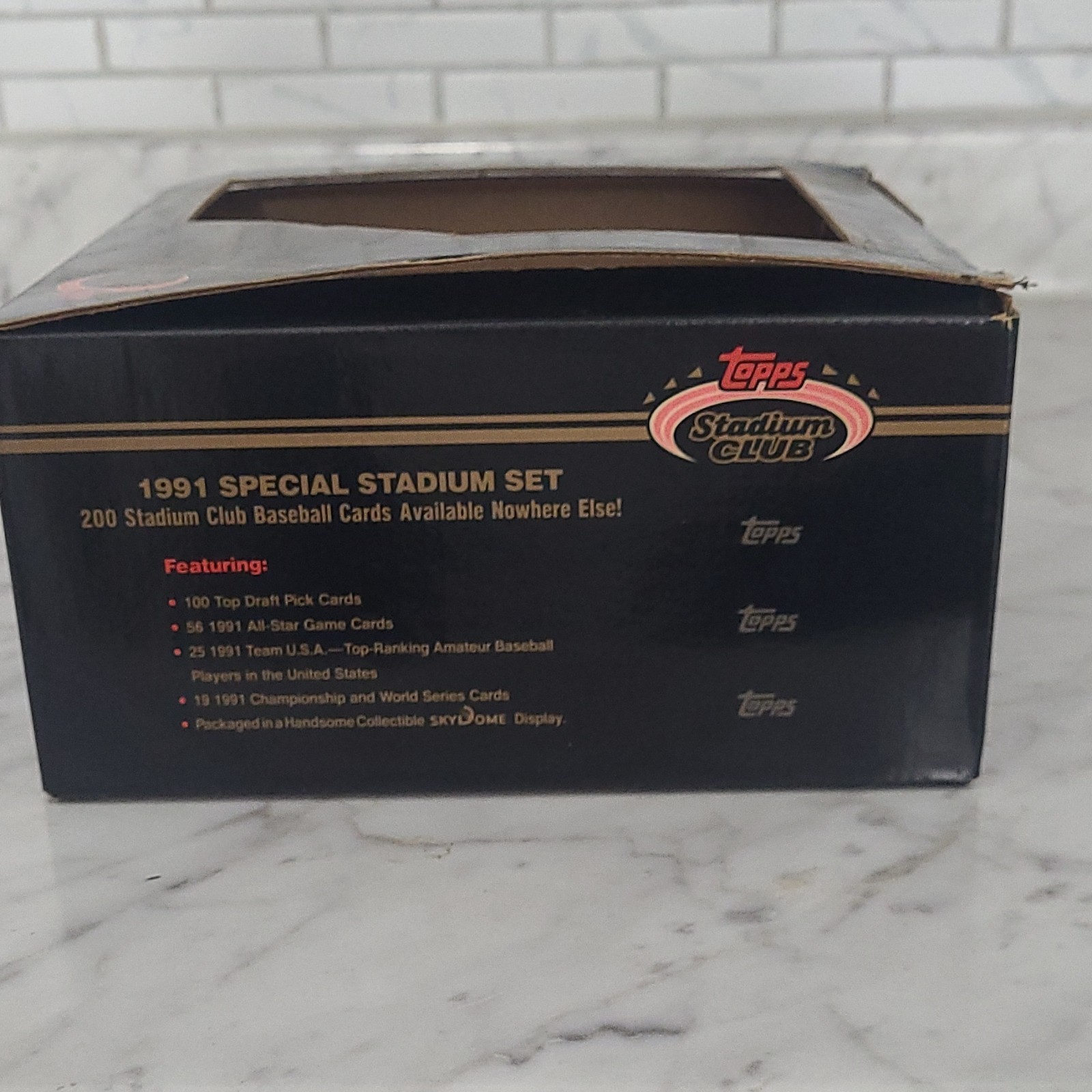 Topps 1991 Stadium Club Special Stadium Set 200 MLB Baseball Cards SkyDome