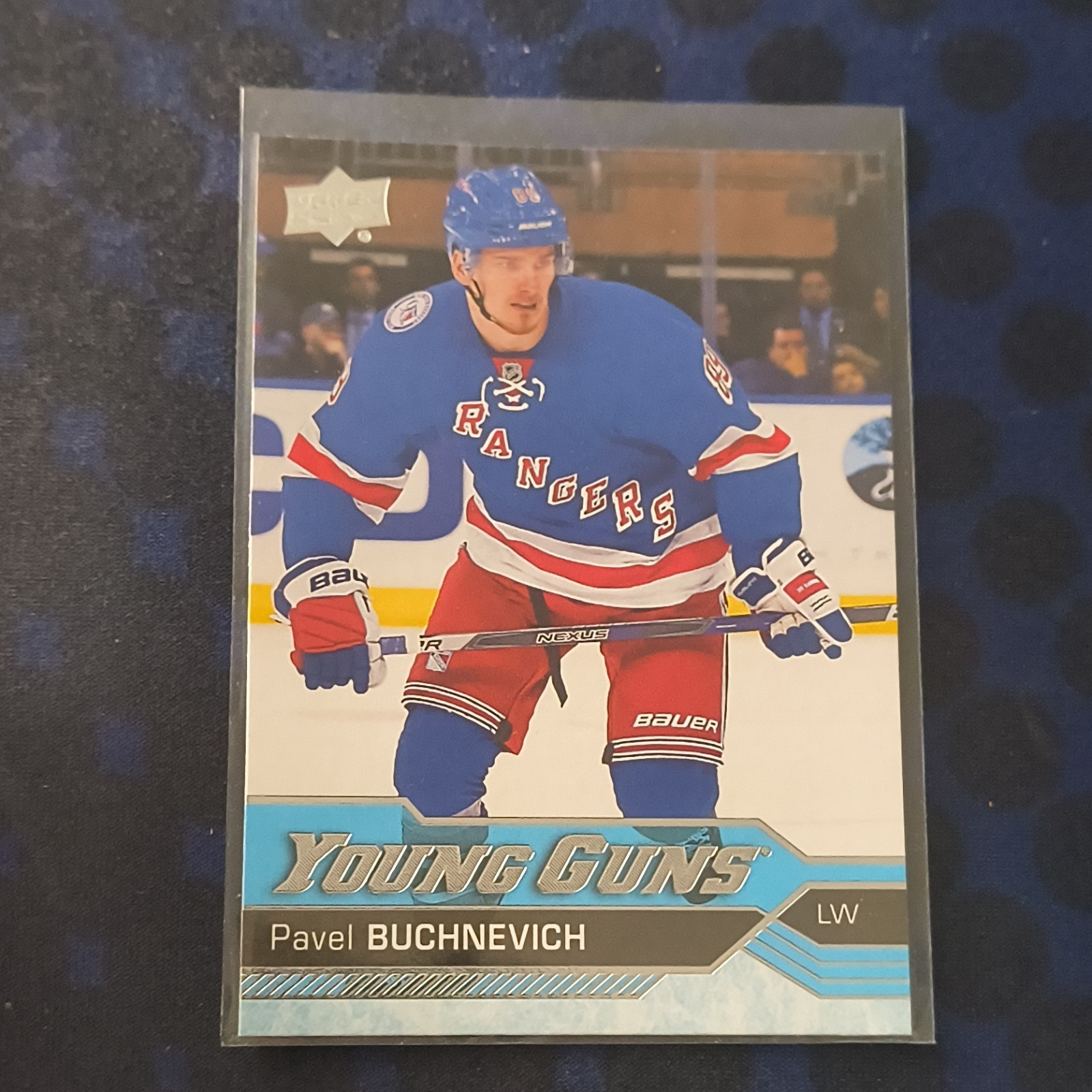 2016-17 Upper Deck Series One Young Guns Pavel Buchnevich #227 Rookie Rangers