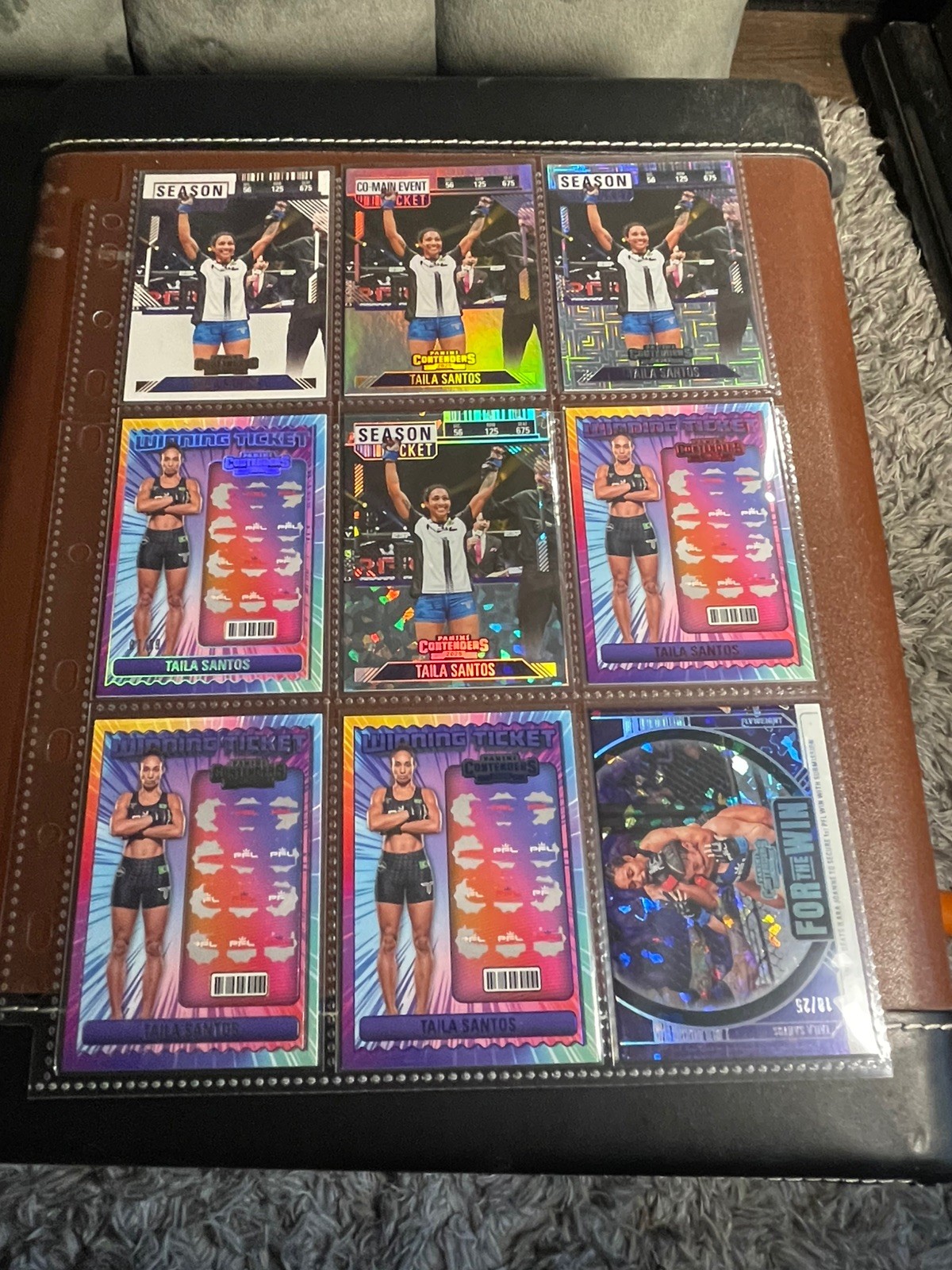 Taila Santos Collection🔥119 Cards| 27 Autos |56 Numbered PSA 10 Pop 1 Silver RC