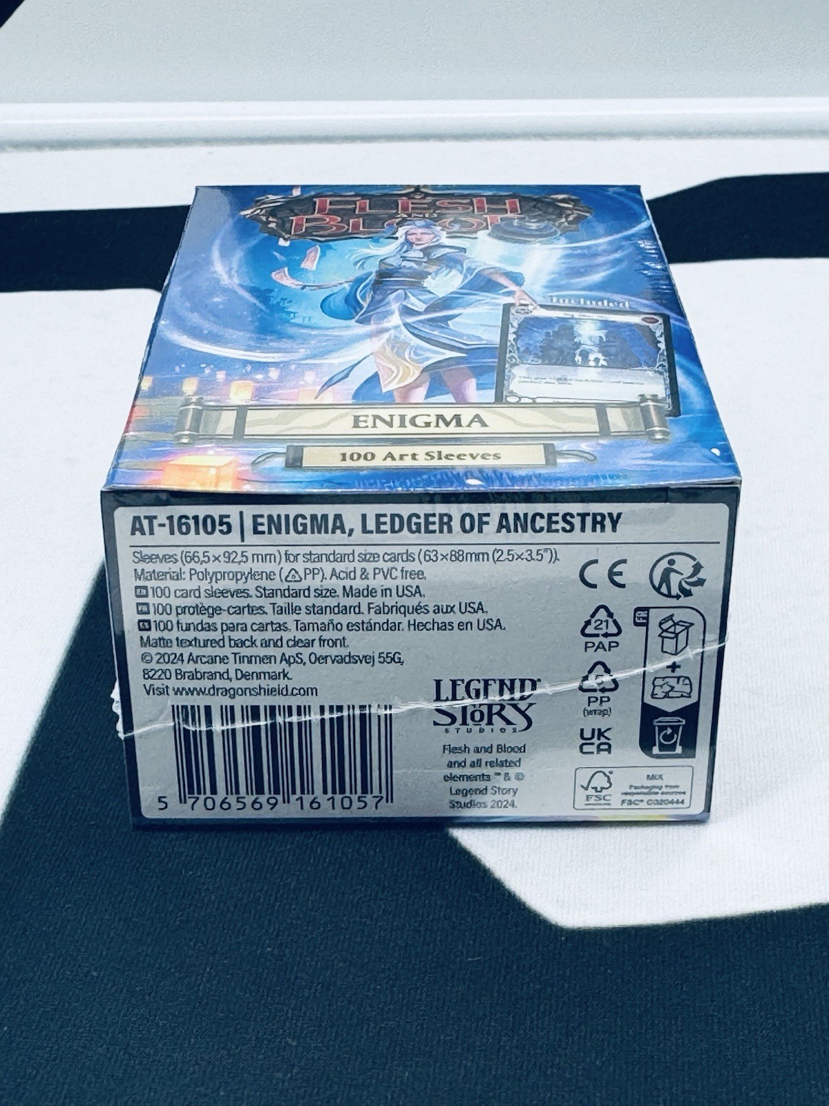 100 CT Dragon Shield Matte Art Sleeves Enigma Ltd Edition FAB Inclunded Promo