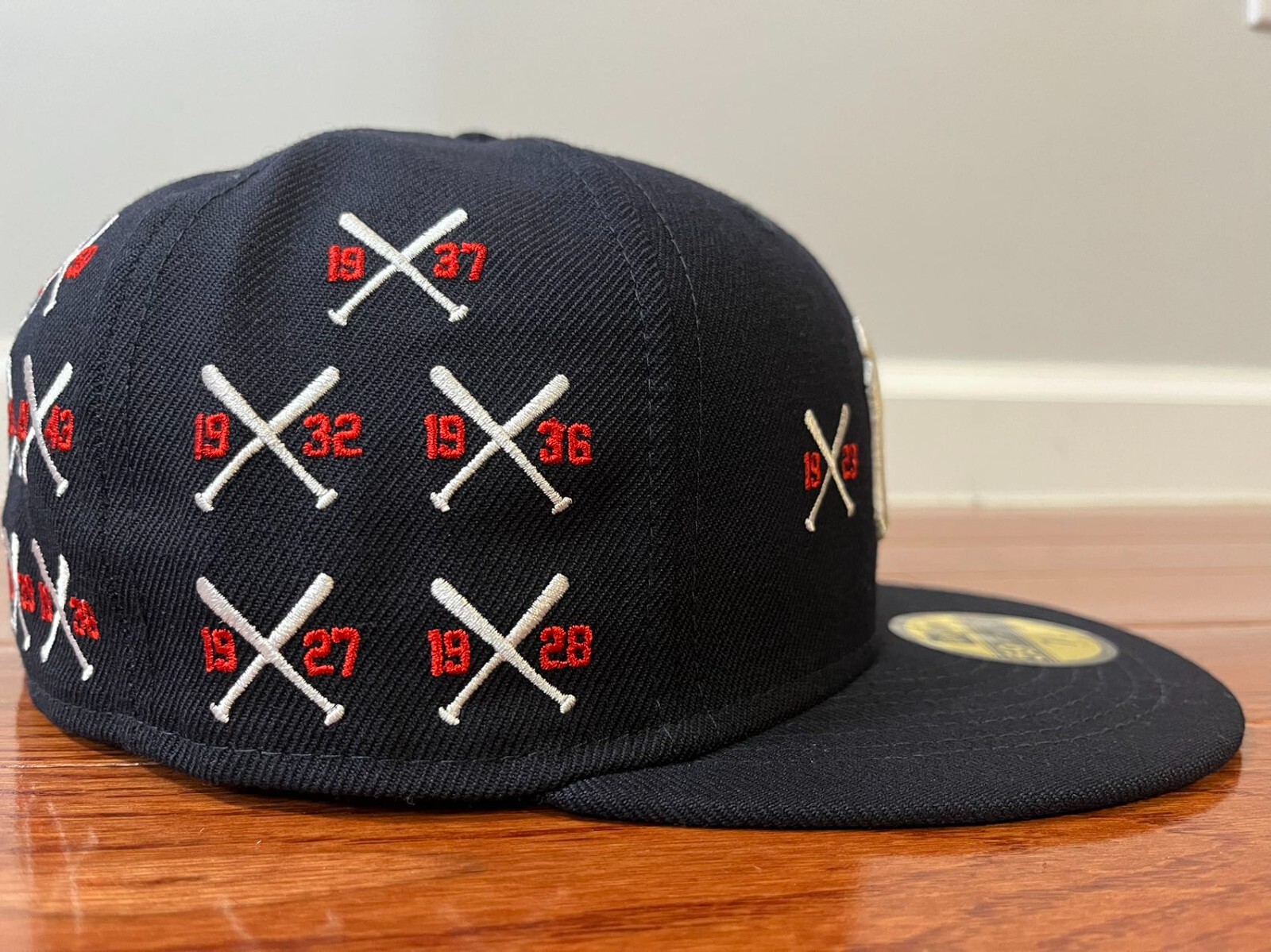 New Era Spike Lee X New York Yankees Championship Crossed Bats 59Fifty Hat