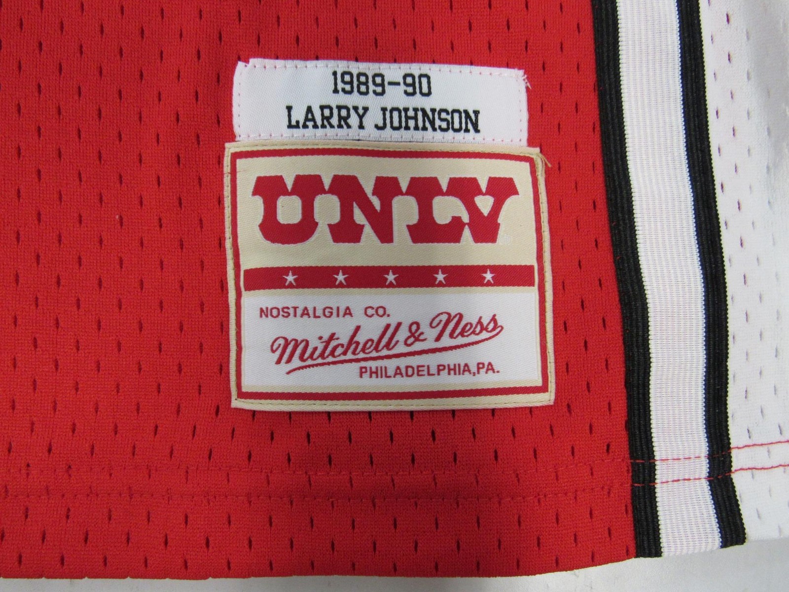 New Larry Johnson #4 UNLV Rebels Men Big & Tall Mitchell & Ness Swingman Jersey