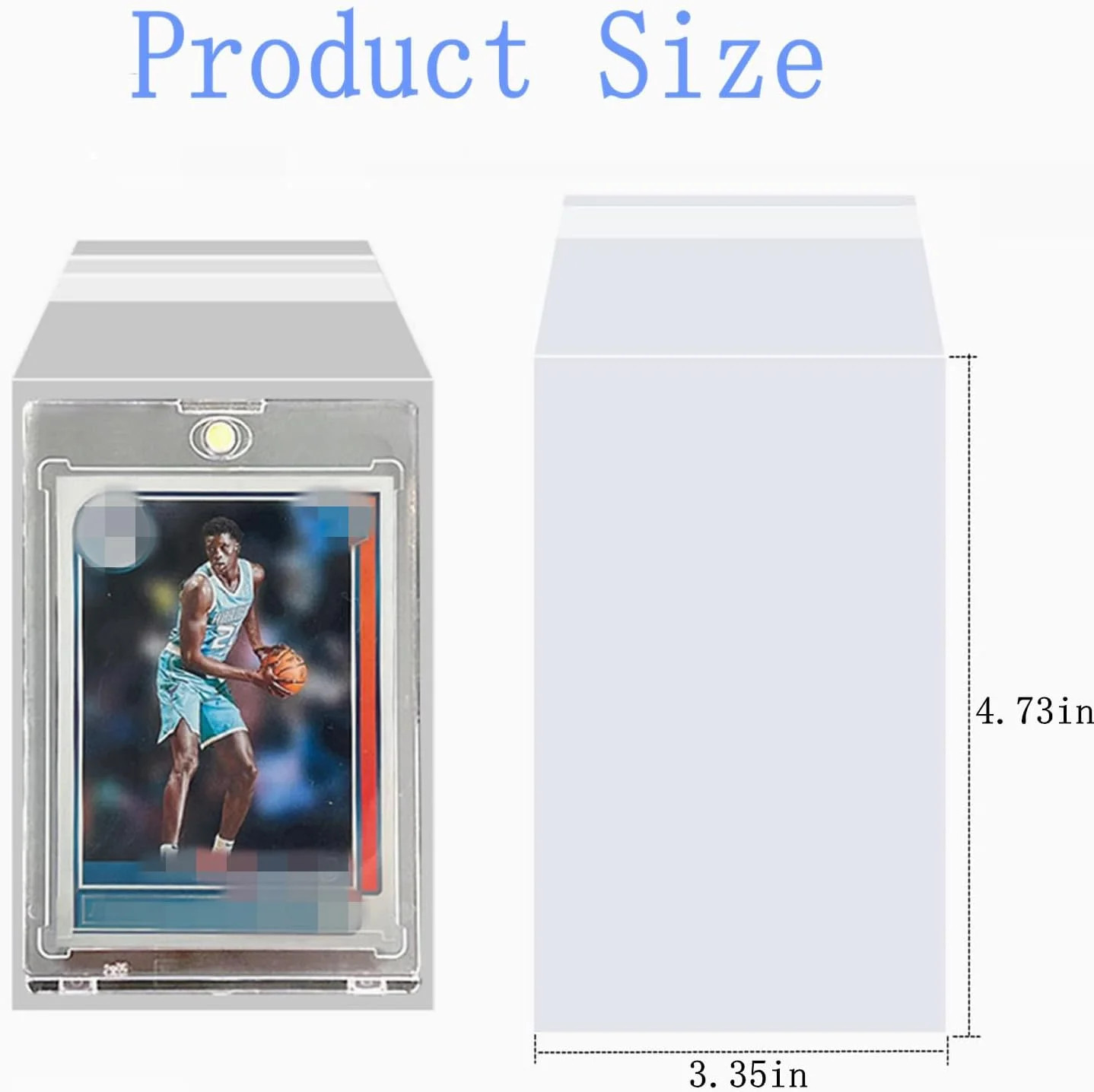 200PCS Resealable Team Bags for One Touch Card Holders 35PT-130PT, Fit Sleeves