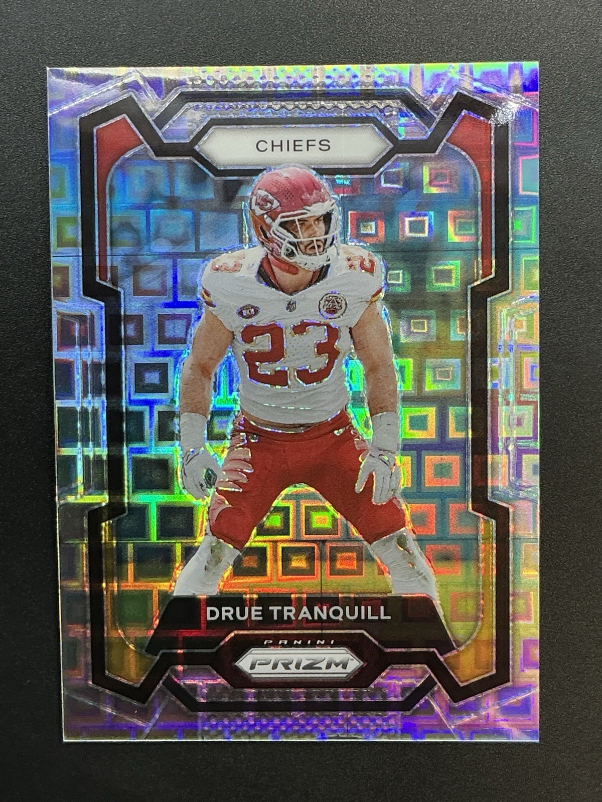 2023 Panini Prizm Drue Tranquill Pandora Prizm /400 Kansas City Chiefs #156
