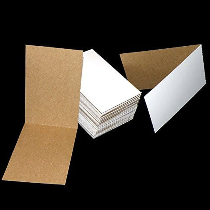 120 Cardboard Sleeves Folded Flat Vending 3″ X 4.5″ Sports Card Folders Mail Shi