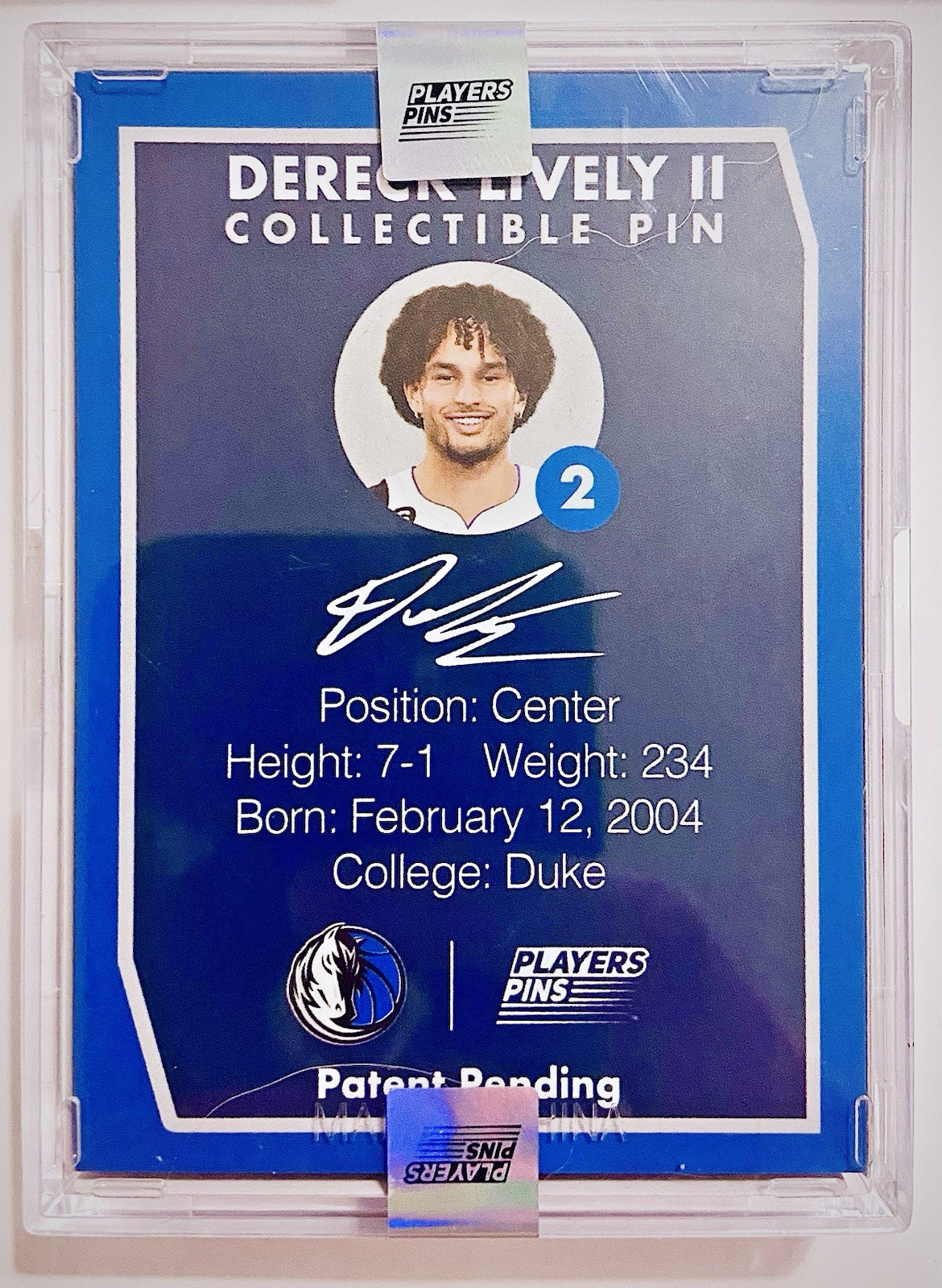 Dallas Mavericks Collectible Players Pin Night LE /5000 – Choose from Options