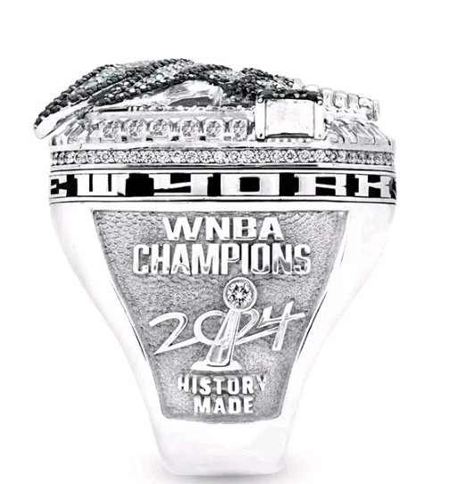 LIBERTY🗽NEW STYLE 2024 COLLECTORS SOUVENIR WOMENS BASKETBALL🏀SIZE 11 FAN RING!