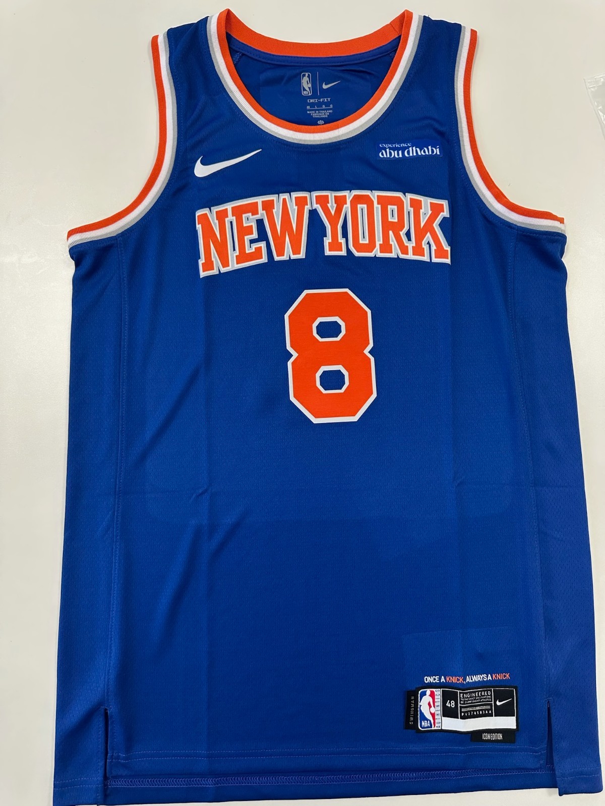 OG Anunoby New York Knicks NBA Finals Icon Edition Size L Jersey