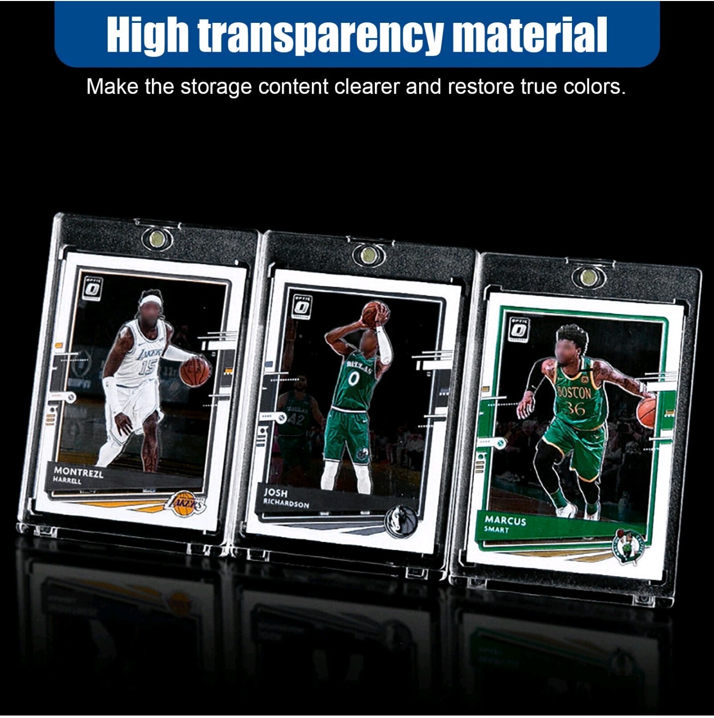 THE PERFECT PART 25 Magnetic Card Holders 35pt UV Protection