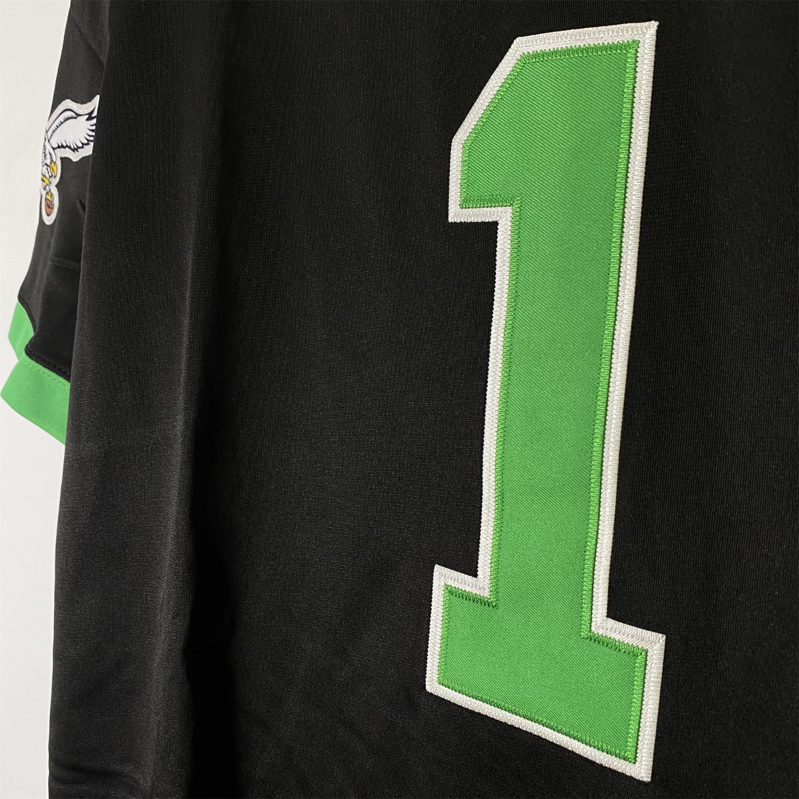 Jalen Hurts #1 Jersey, Black, Embroidered
