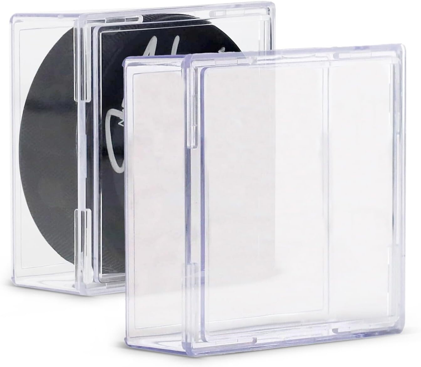 NHL Hockey Puck Holder Display Case Acrylic Square BCW Memorabilia Autograph BOX