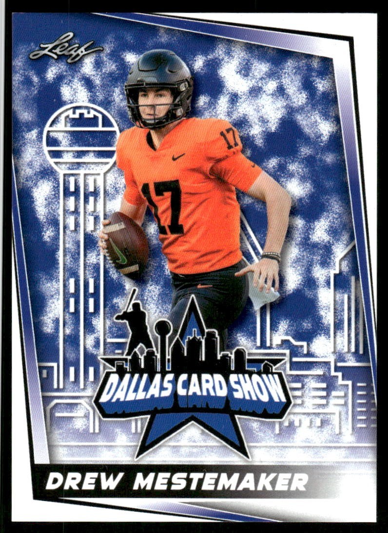 Drew Mestemaker 2026 Leaf Dallas Card Show #Promo-43 Oklahoma Exclusive Promo