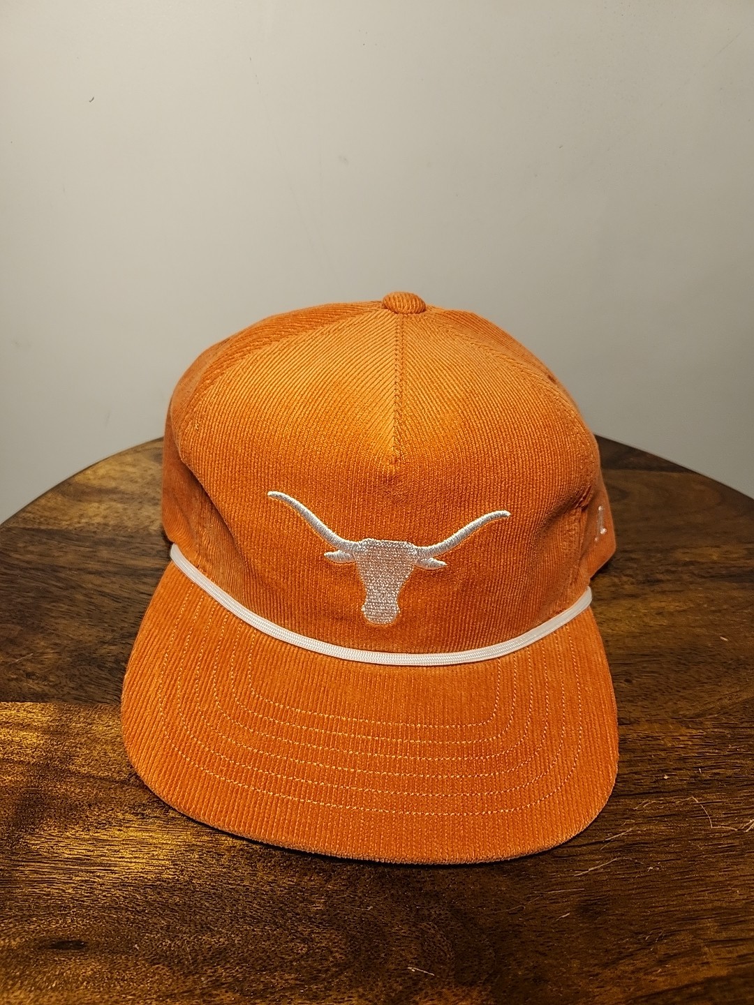 Hooey Texas Longhorns Orange Corduroy Adjustable Snapback Hat