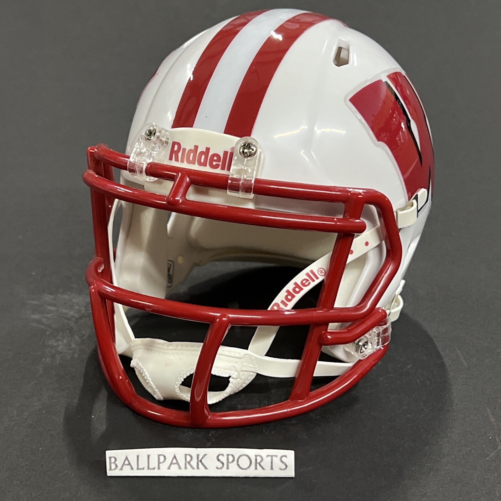 Wisconsin Badgers Speed Mini Helmet Riddell NCAA Licensed Brand New!