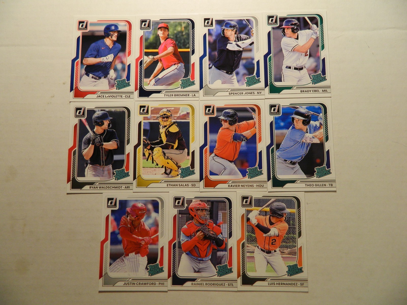 2026 Donruss Base & Silver Holo Laser & Color Parallels Cards U Pick Finish Set