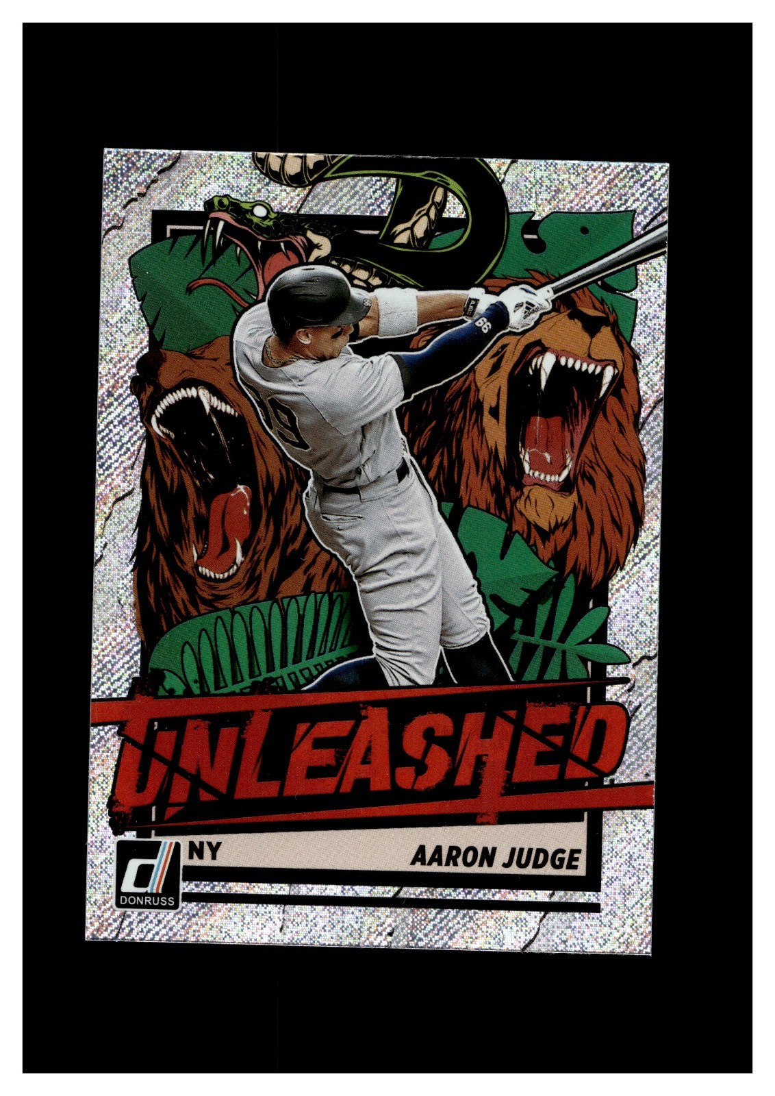 2021 Panini Donruss Unleashed Rapture #UNL-8 Aaron Judge New York Yankees