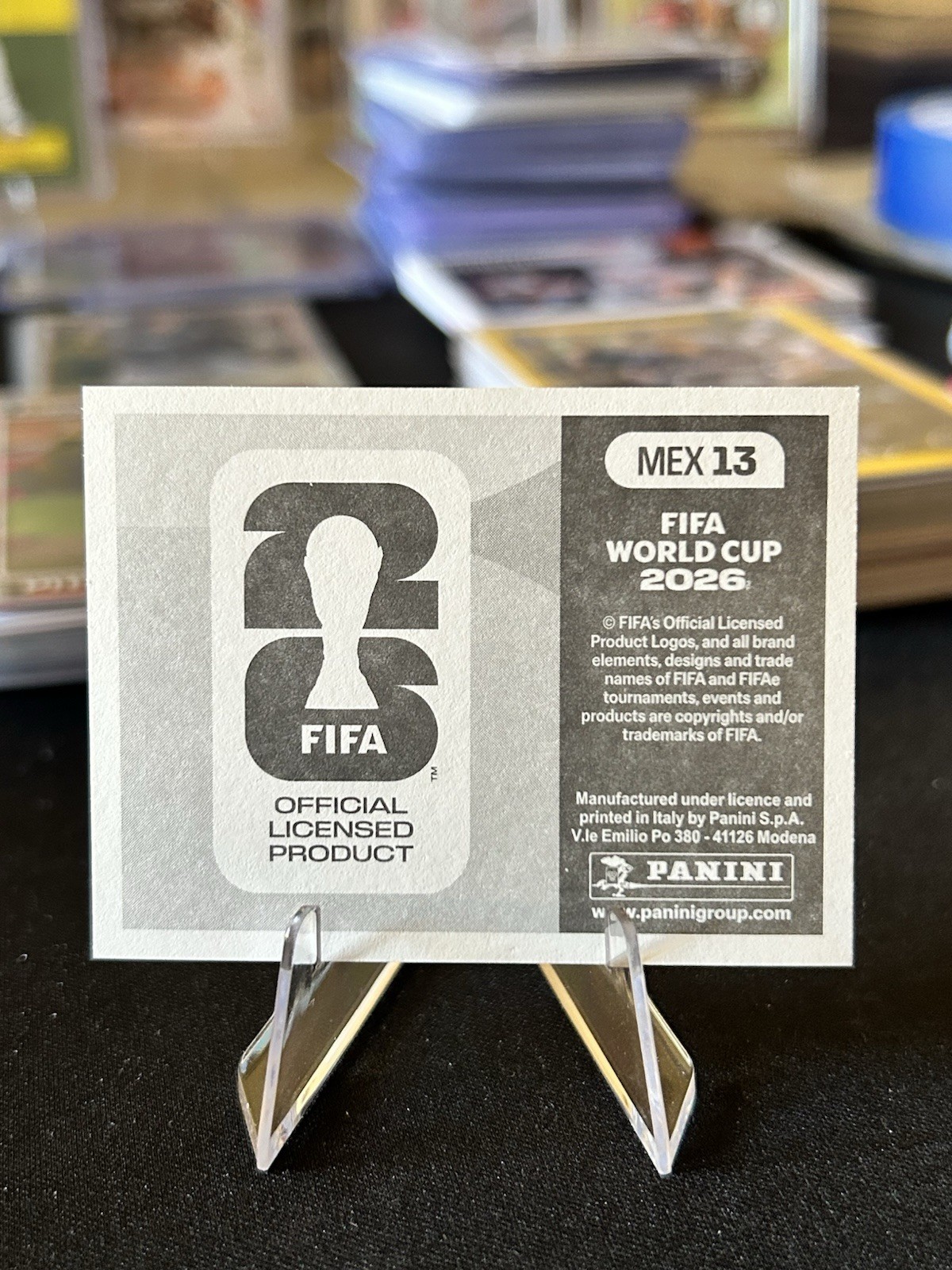 2026 Panini World Cup Soccer Online Exclusive Gold Crumple Team Mexico MEX 13