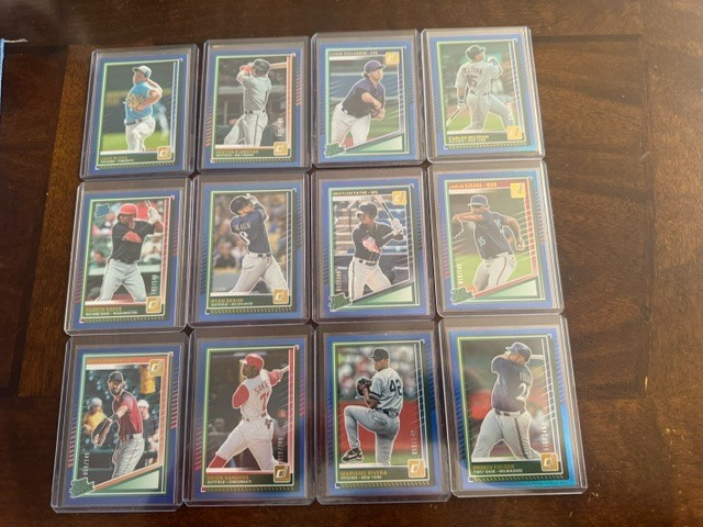 2025 Donruss 272 Card Color # Lot – Green, Purple, Orange, Red, Green SP CRAZY!