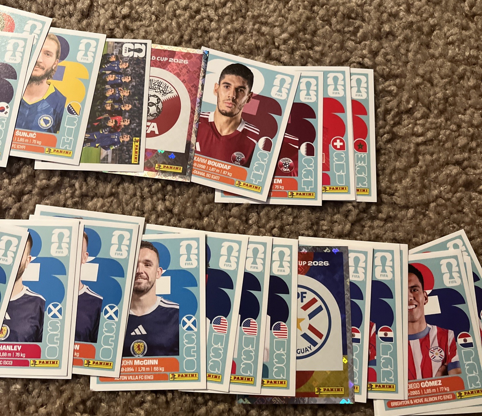 2026 Panini FIFA World Cup Stickers – Pick Your Stickers