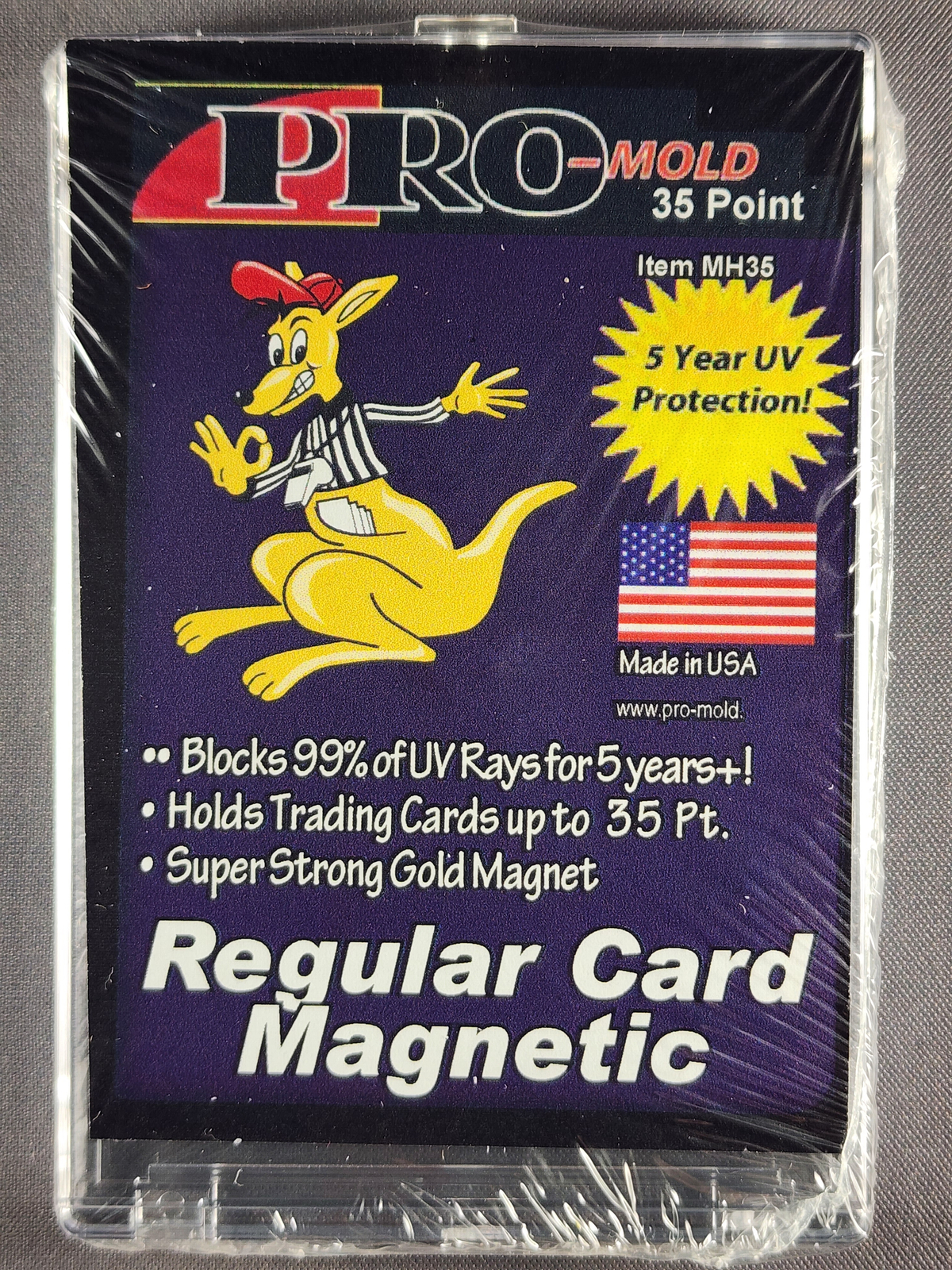 5x Pro Mold MH35 Original 35pt Magnetic Card Holder One Touch -Made in USA!
