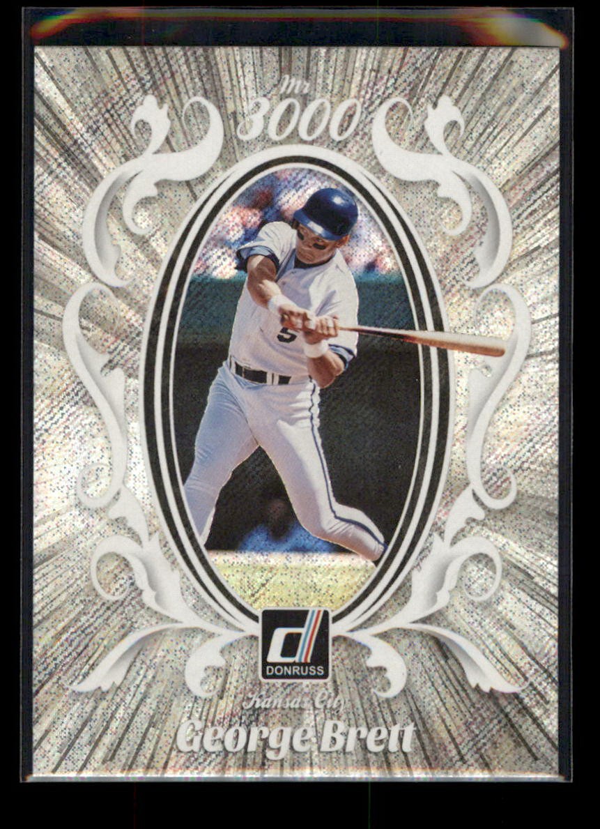 2023 Donruss George Brett #M3K-12 Mr. 3000 Rapture