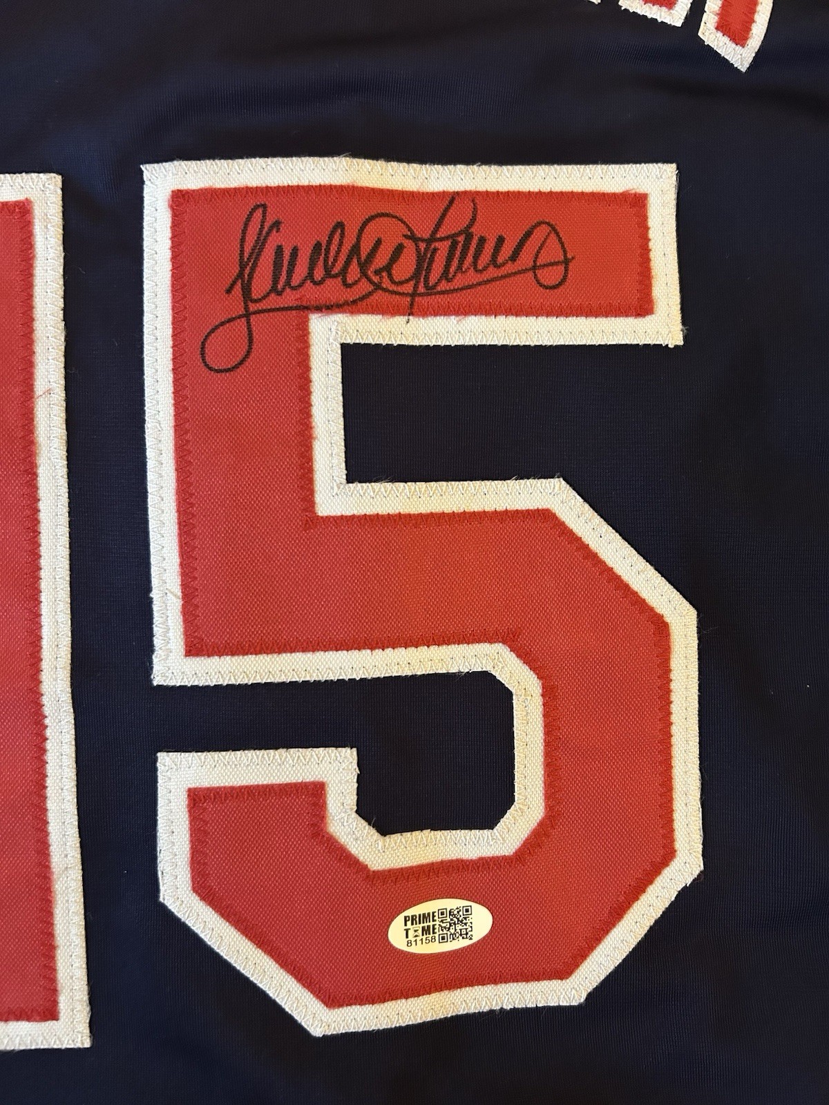 Sandy Alomar Jr. Signed Cleveland Indians Jersey And 8×10 Signed Photo w/ COAs