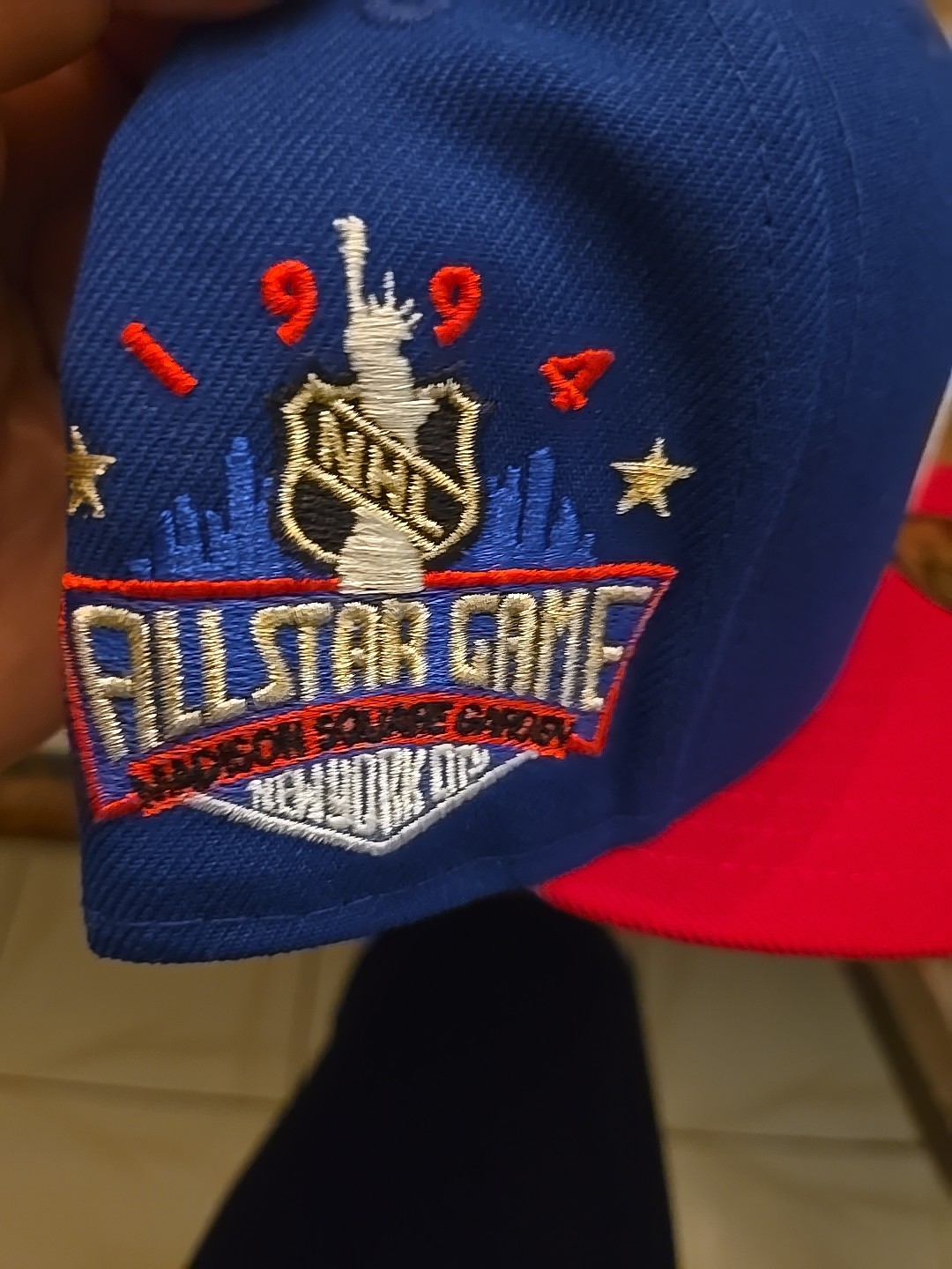 NewYork Rangers New Era Fitted Hat,NHL 595O 1994 All-Star Game NYC Exclusive…