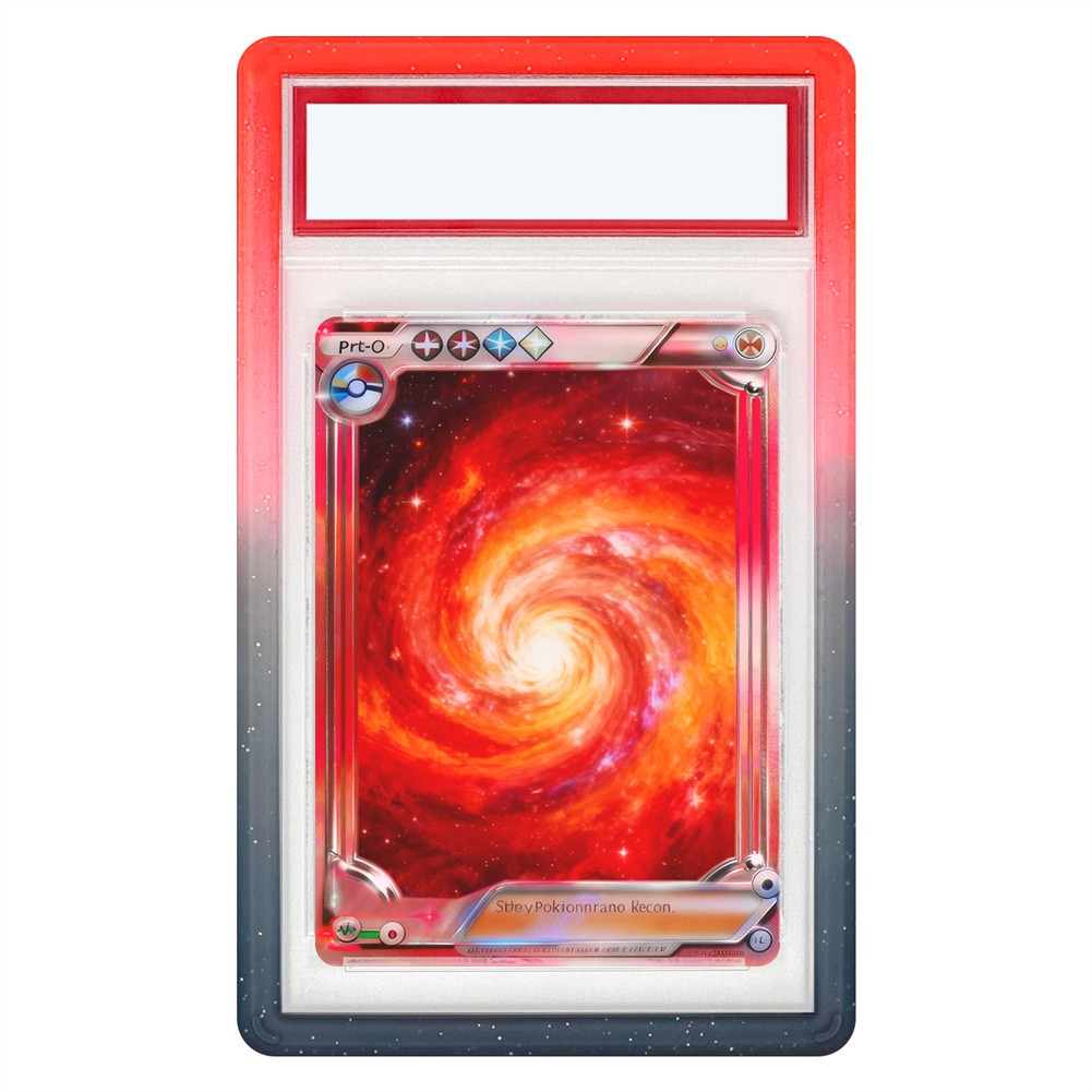 1/5/10x Gradient Slab Bumper Guard Protector TPU Stackable PSA Graded Cards