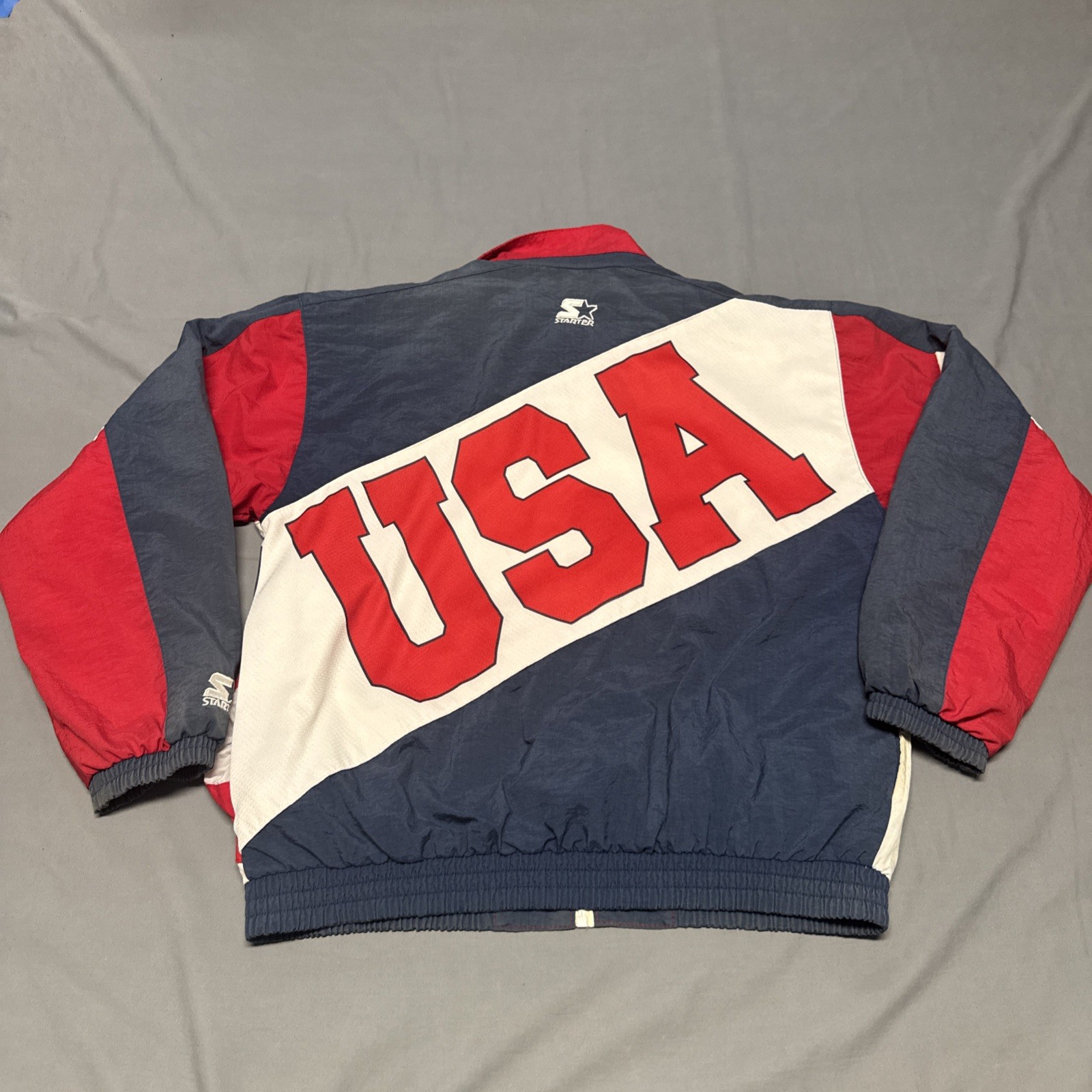 VTG 1996 Starter Team Jacket USA Olympic Game Collection Atlanta Small