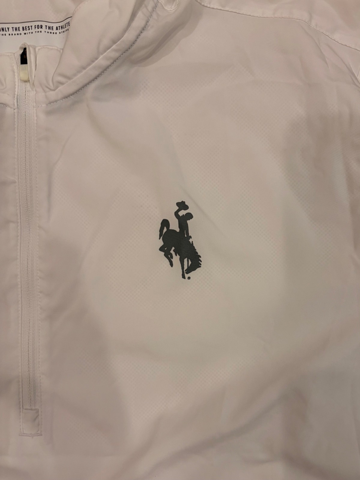 Adidas University of Wyoming Cowboys Sideline 21 1/4 Zip Pullover Men’s Large