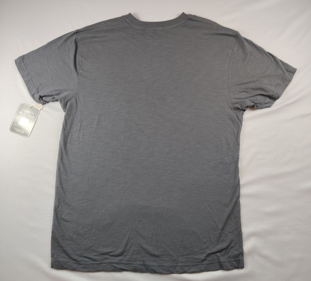 UF Florida Gators Shirt Mens XL Gray Short Sleeve NCAA Campus Heritage NWT