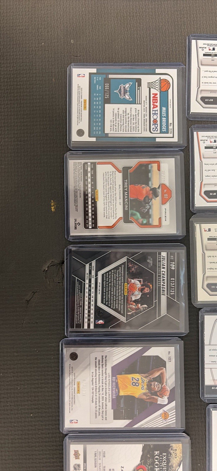 Small Low End Multi Sports Card Lot Rookies Parallels Numbered Etc