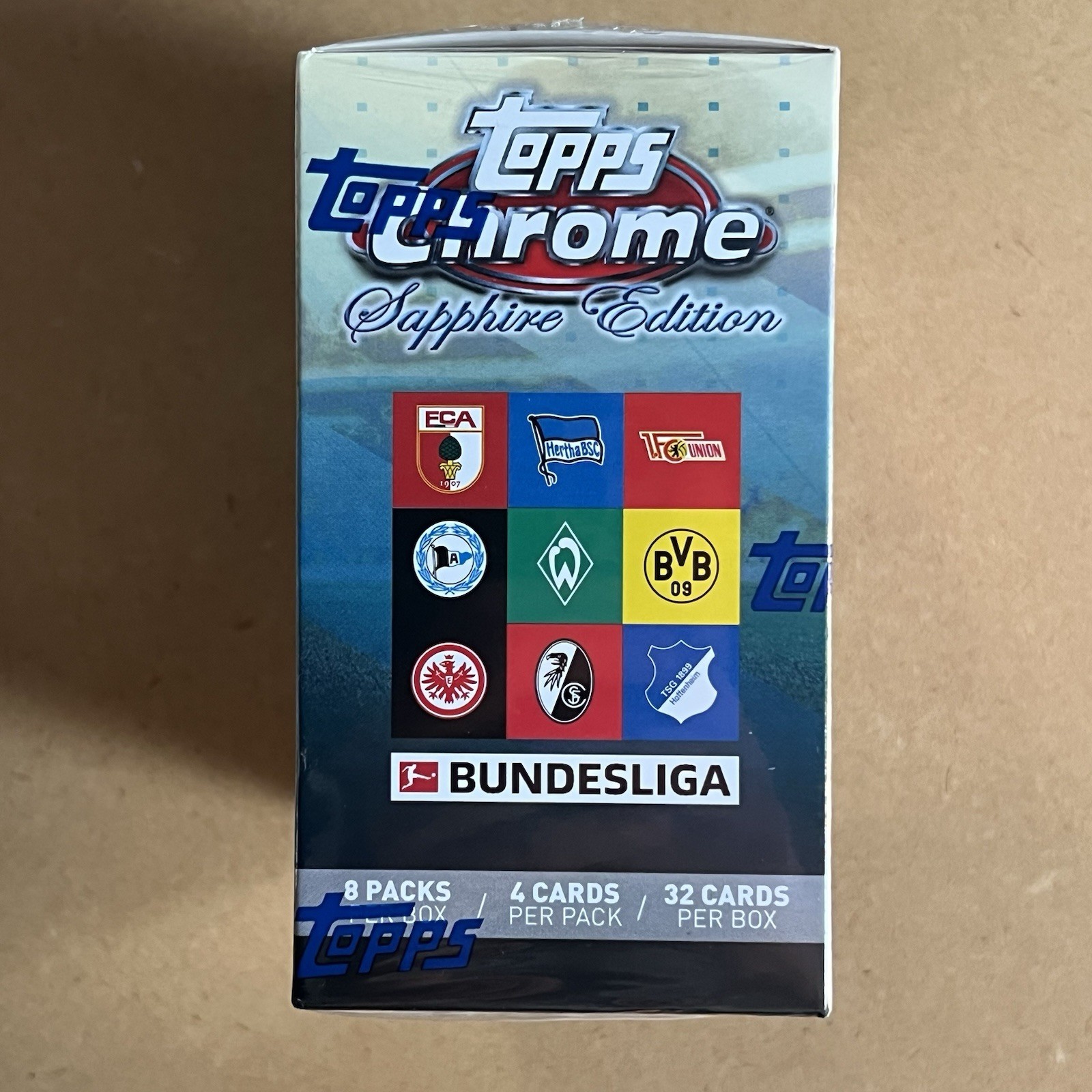 2020/21 Topps Chrome Bundesliga Sapphire Edition Box Football Soccer NEW SEALED