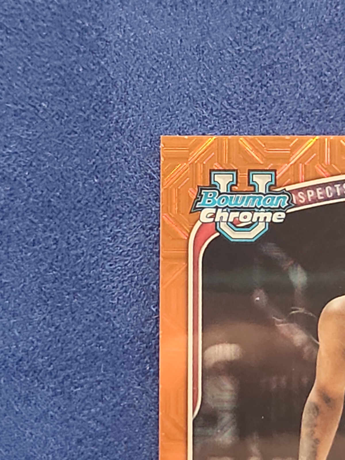 2025-26 Bowman Chrome Cotie McMahon Ole Miss 1st Orange Refractor 24/26