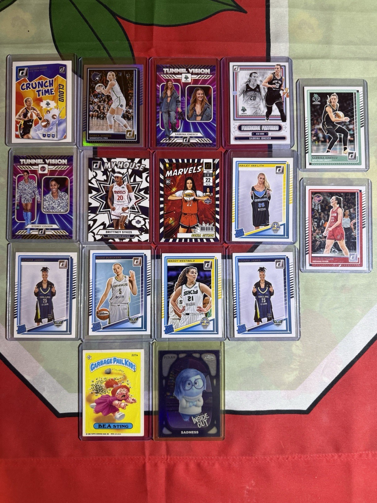 230+ Card Lot In Top Loaders – Over 100 Rookies – Check all Photos MLB NBA NFL