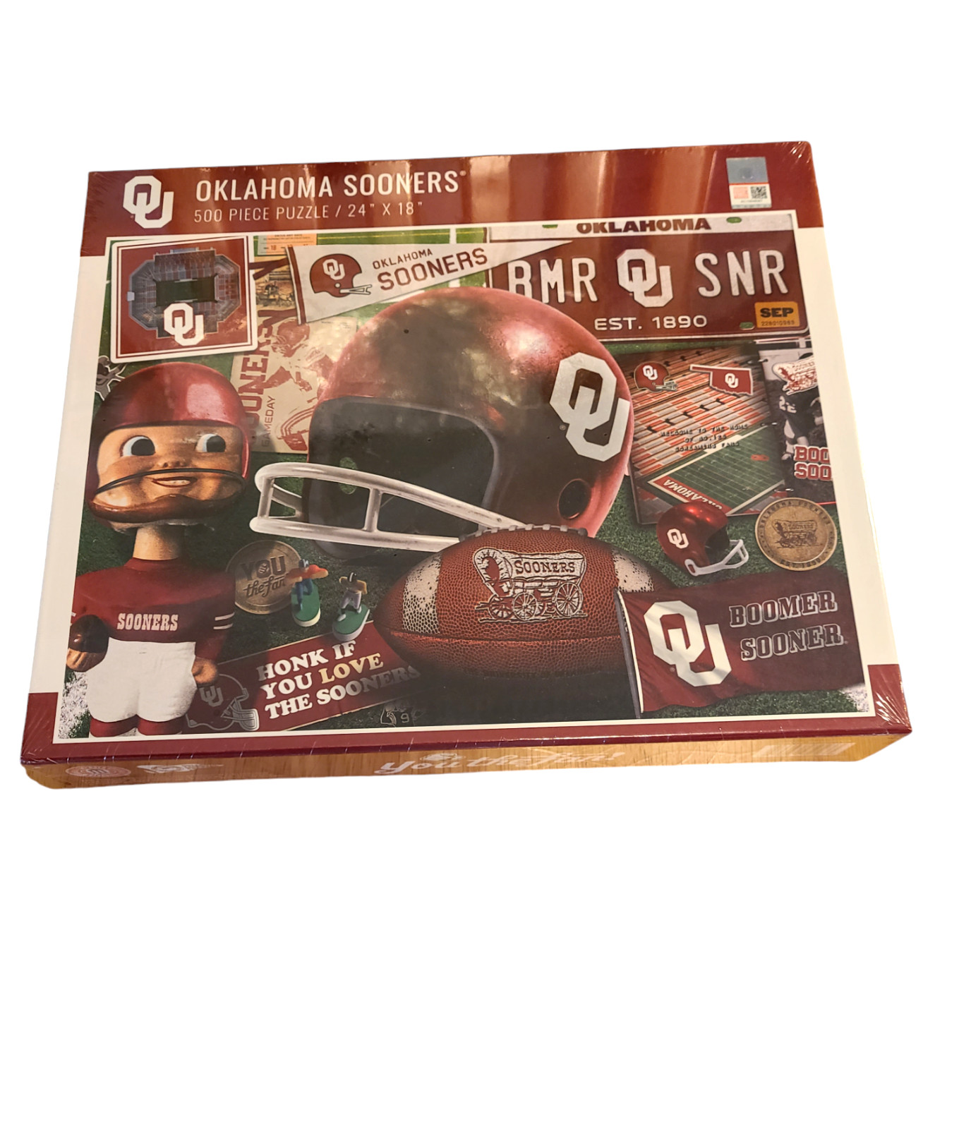 OU Oklahoma Sooners 500 pc Puzzle