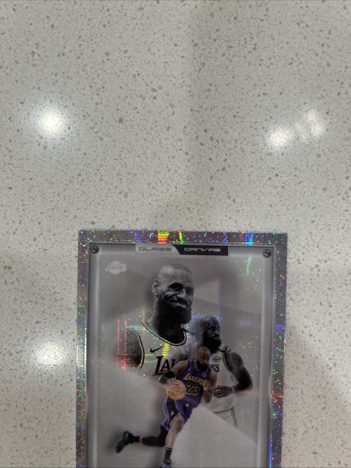 2025-26 Topps Chrome – #GC-1 LeBron James Glass Canvas SSP Case Hit