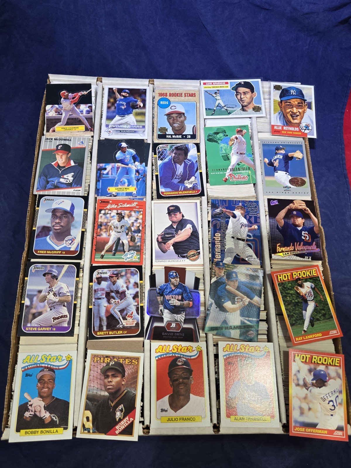 HUGE 5000+ Card Lot 23lb UNSEARCHED Estate Find! MLB NBA NFL NHL Star Co HOF